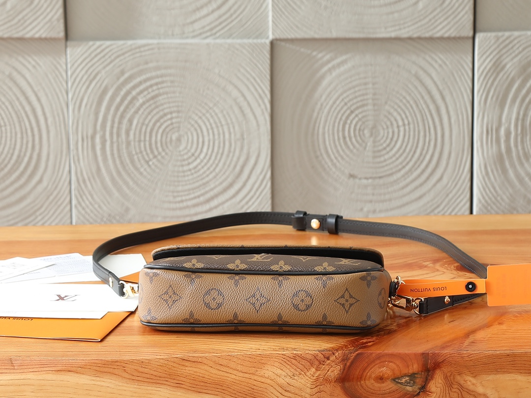 Louis Vuitton Wallet On Chain Ivy in Monogram Reverse Canvas - Image 6