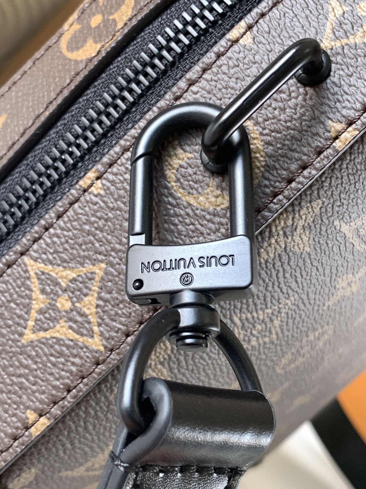 Louis Vuitton Handle Soft Trunk Bag in Monogram Macassar Canvas - Image 6