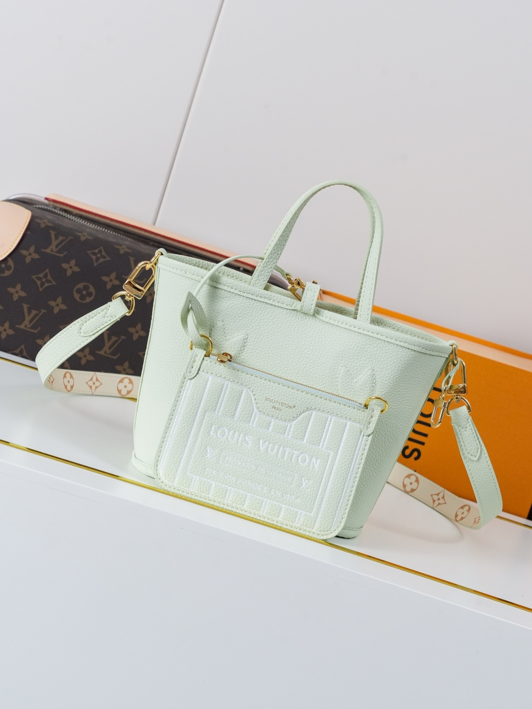 Louis Vuitton Neverfull Inside Out BB Handbag - Image 6