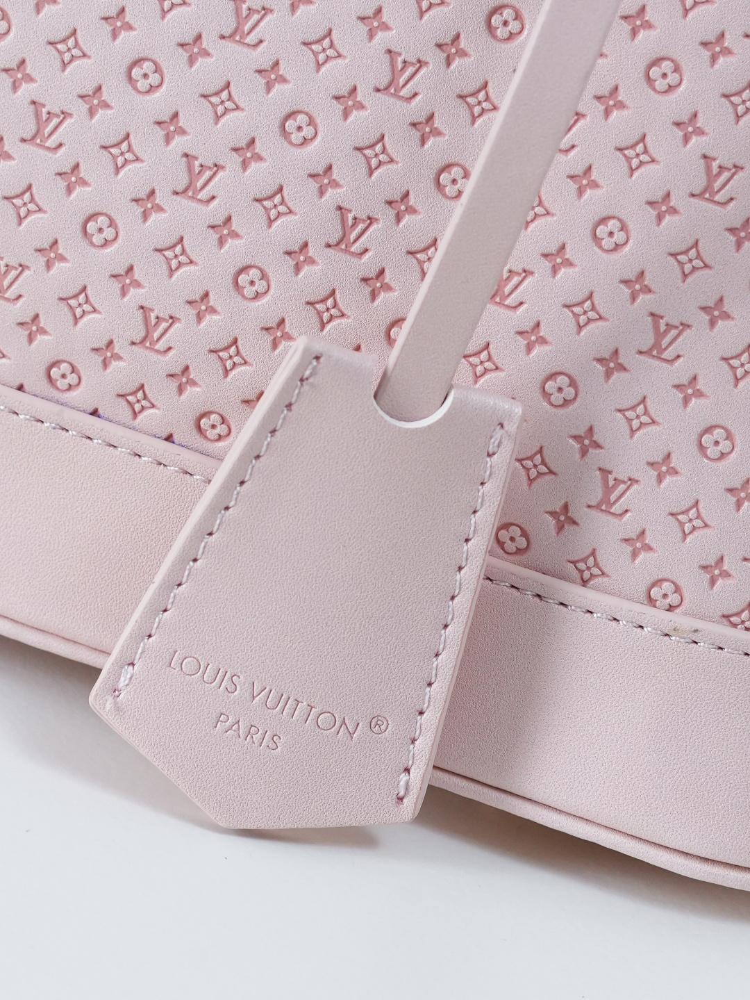 Louis Vuitton Alma BB Minigram Leather Handbag - Pink - Image 6
