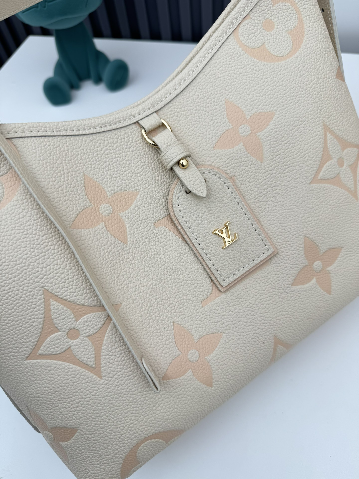 Louis Vuitton CarryAll PM Monogram Empreinte Leather Handbag - Image 6
