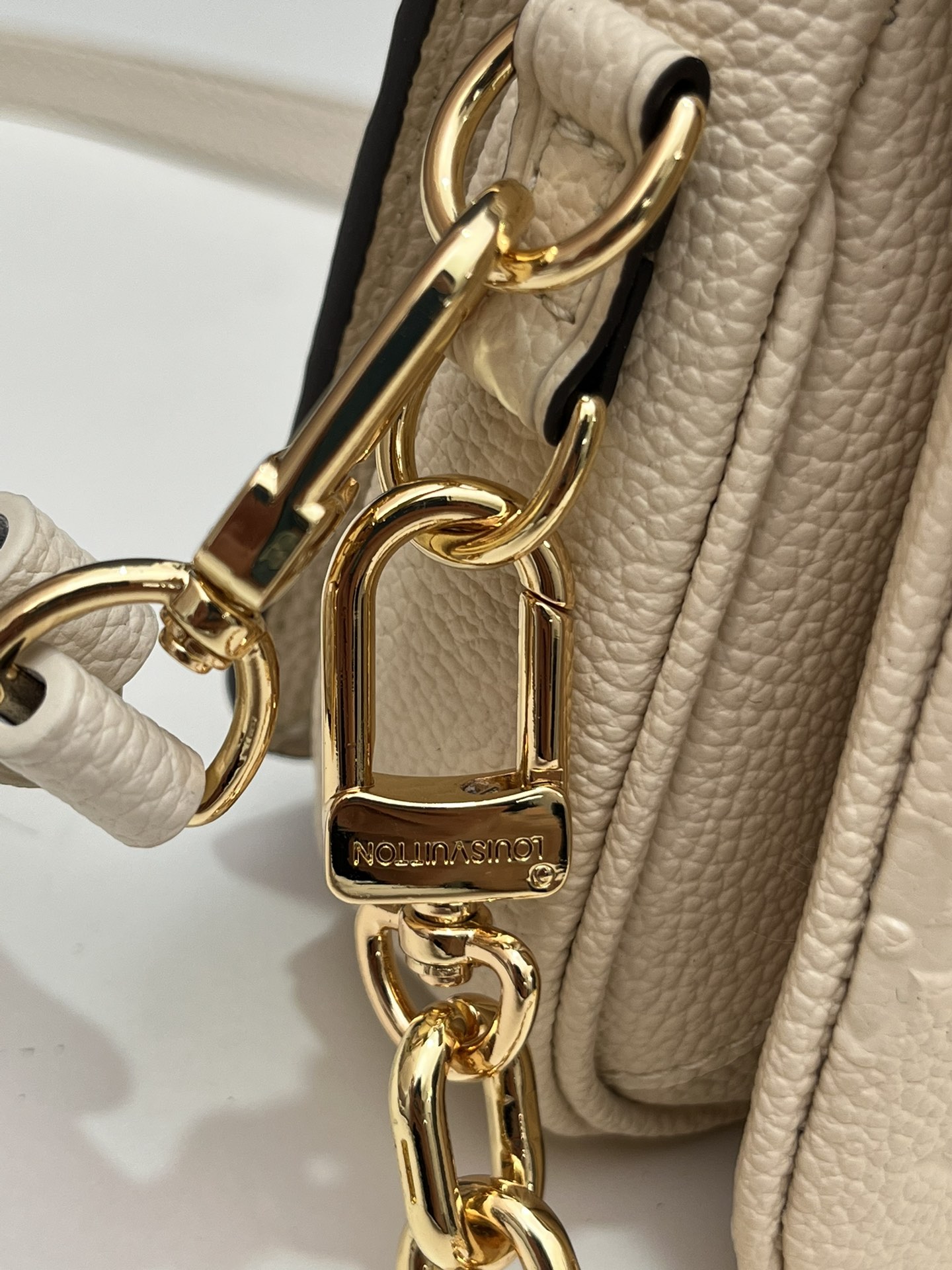 Louis Vuitton Pochette Metis East West Monogram Empreinte Leather Handbag - Image 6