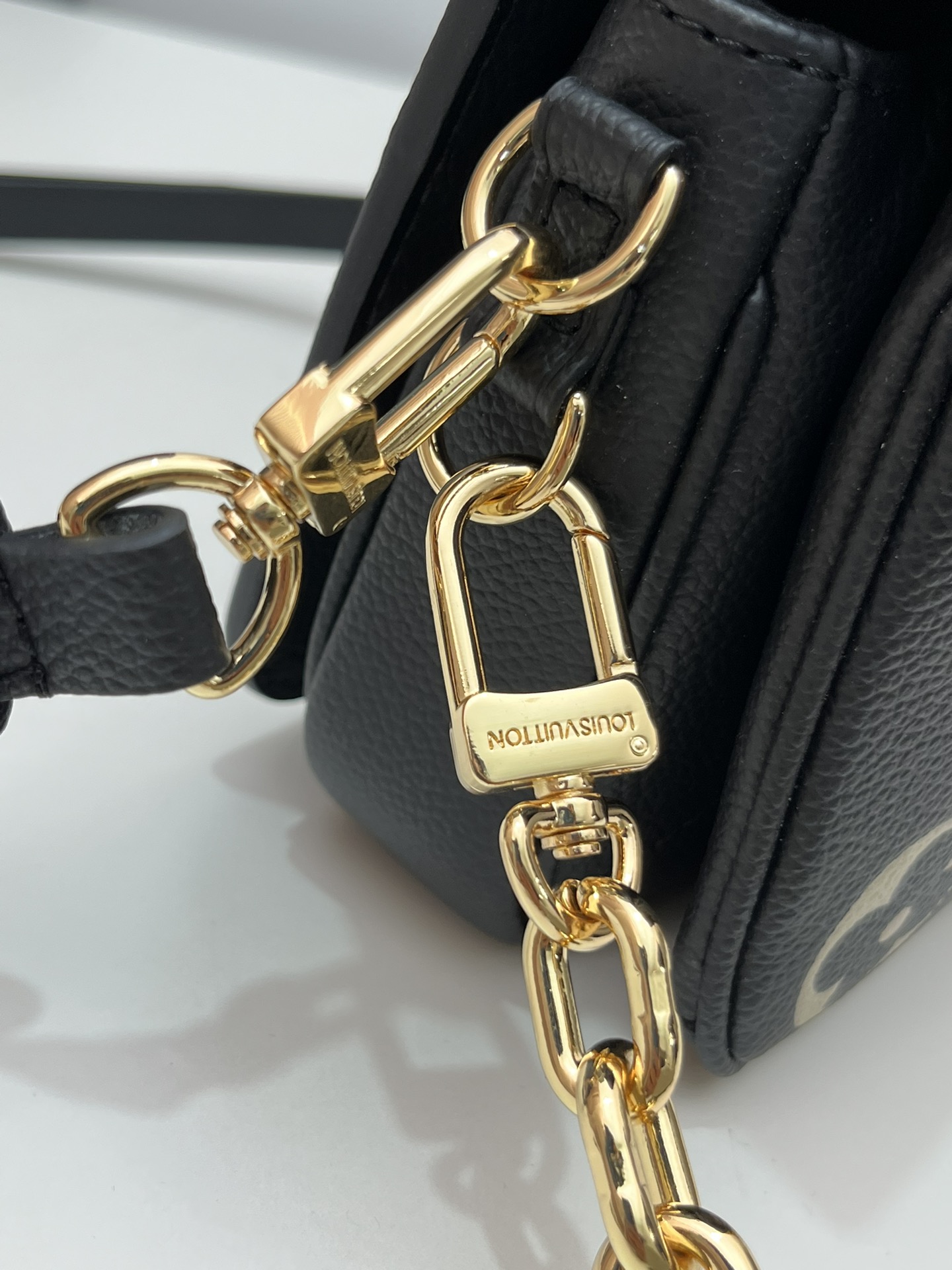 Louis Vuitton Pochette Metis East West Monogram Empreinte Leather Handbag - Image 6