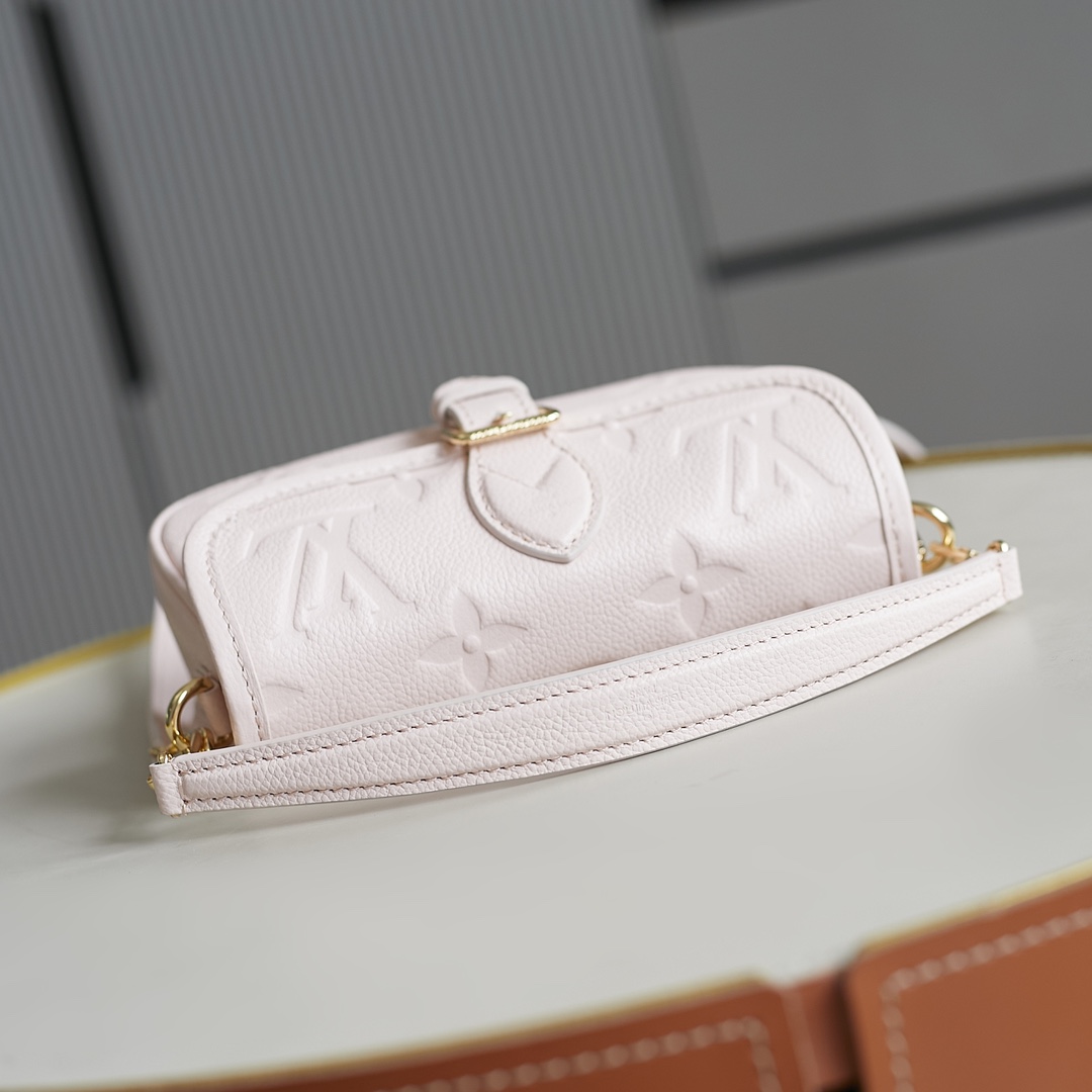 Louis Vuitton Nano Diane Handbag in Empreinte Leather - Image 6
