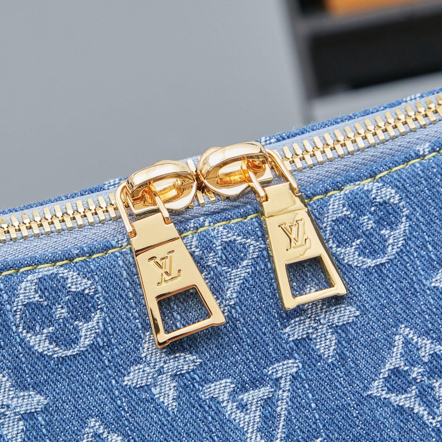 Louis Vuitton Coussin Hobo MM Monogram Denim Bag - Image 6