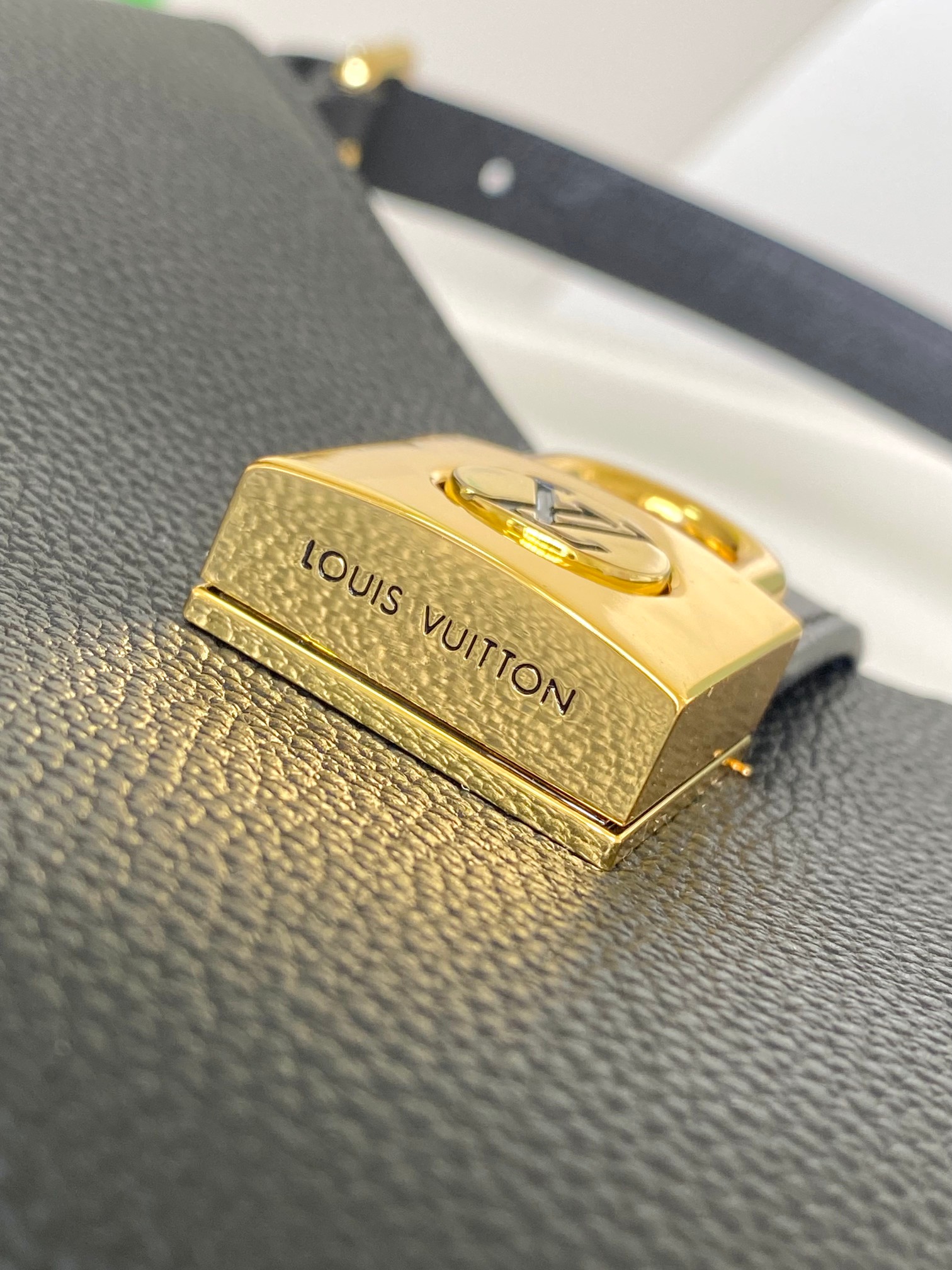 Louis Vuitton Leather Underarm Bag - Image 6