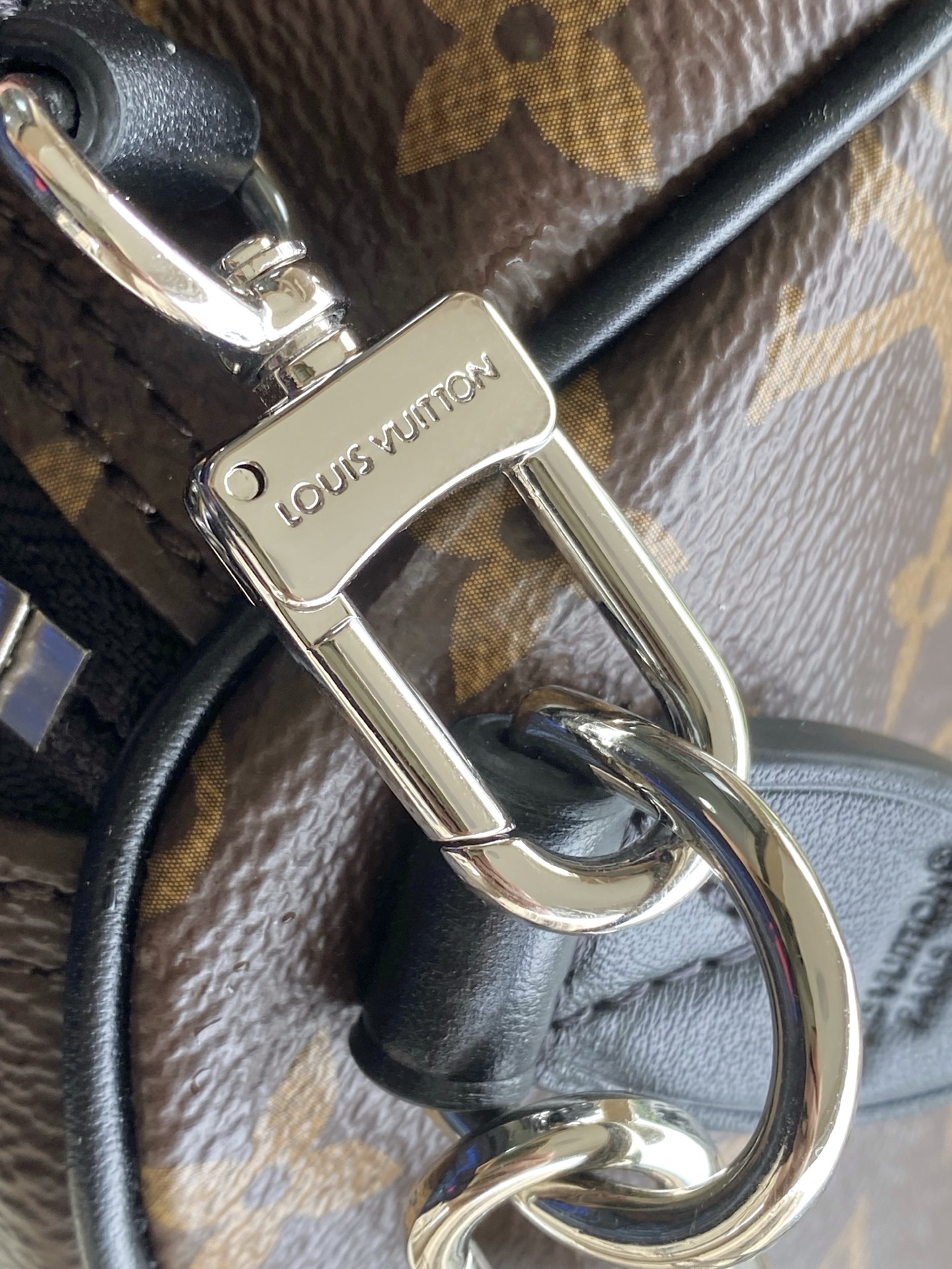 Louis Vuitton Speedy Soft 30 Dark Monogram Handbag - Image 6