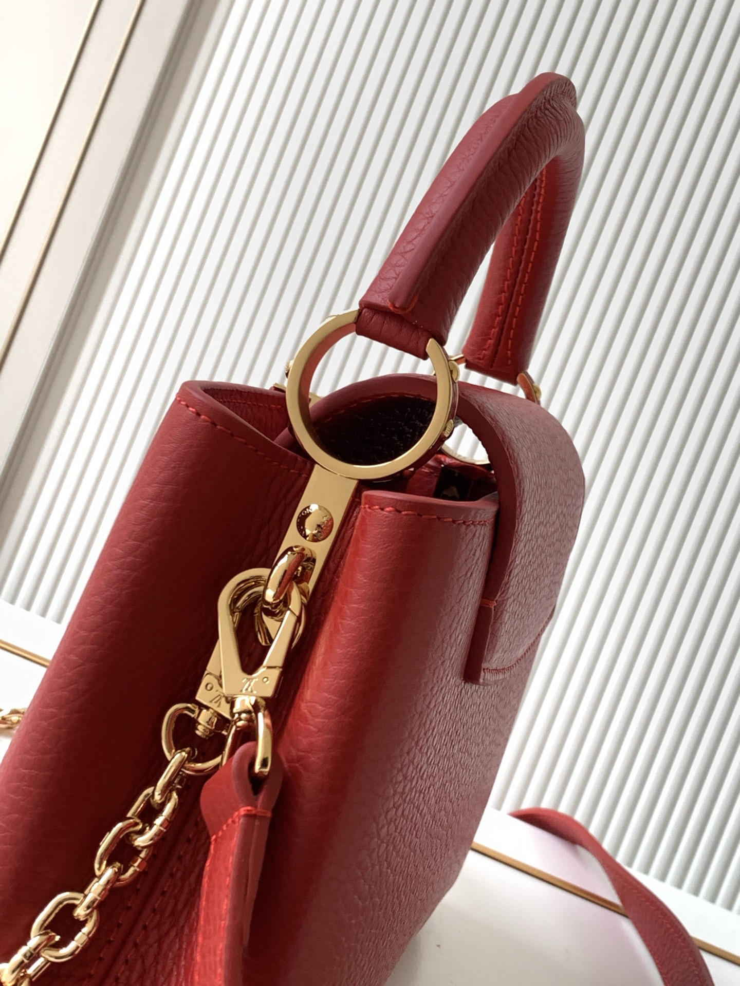 Louis Vuitton Capucines M00014 Handbag - Image 6