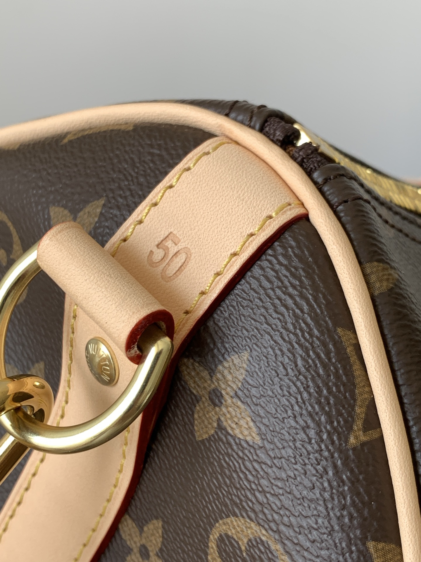 Louis Vuitton Keepall Bandouliere 55 Travel Bag - Image 6
