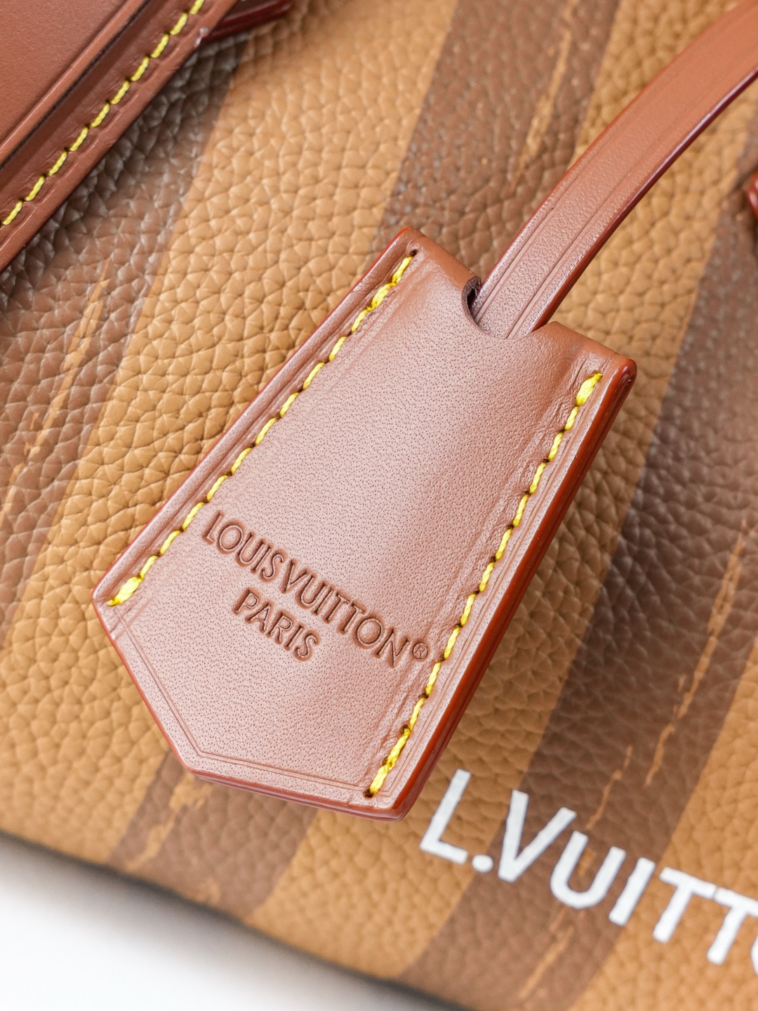 Speedy Bandoulière 20 Handbag in Brown Monogram Leather - Image 6