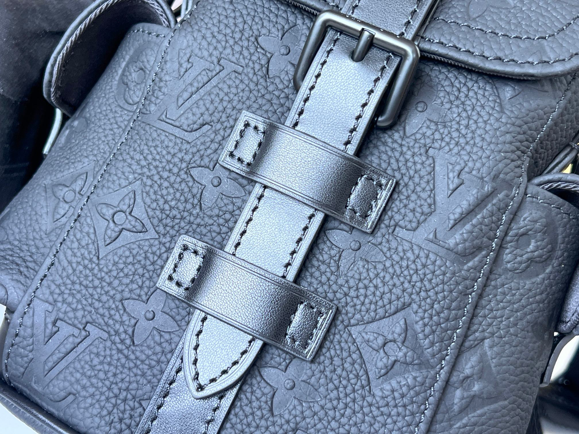 Louis Vuitton Nano Christopher Backpack M83164 Black - Image 6