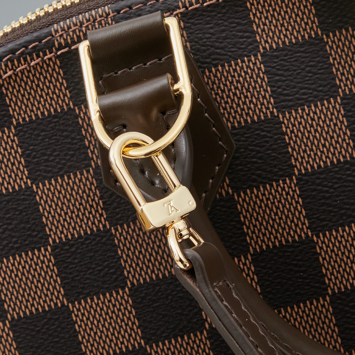 Louis Vuitton Alma Handbag M53151, Monogram Canvas, Brown - Image 6