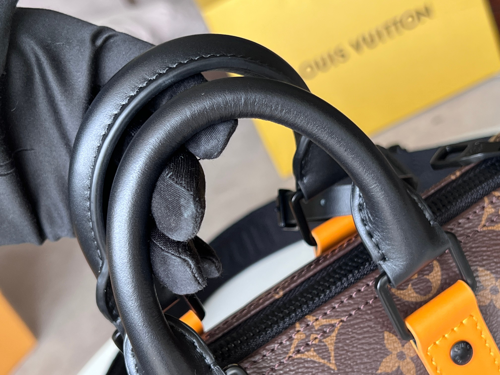 Louis Vuitton Keepall Handbag M46687 in Monogram Taurillon Leather - Image 6