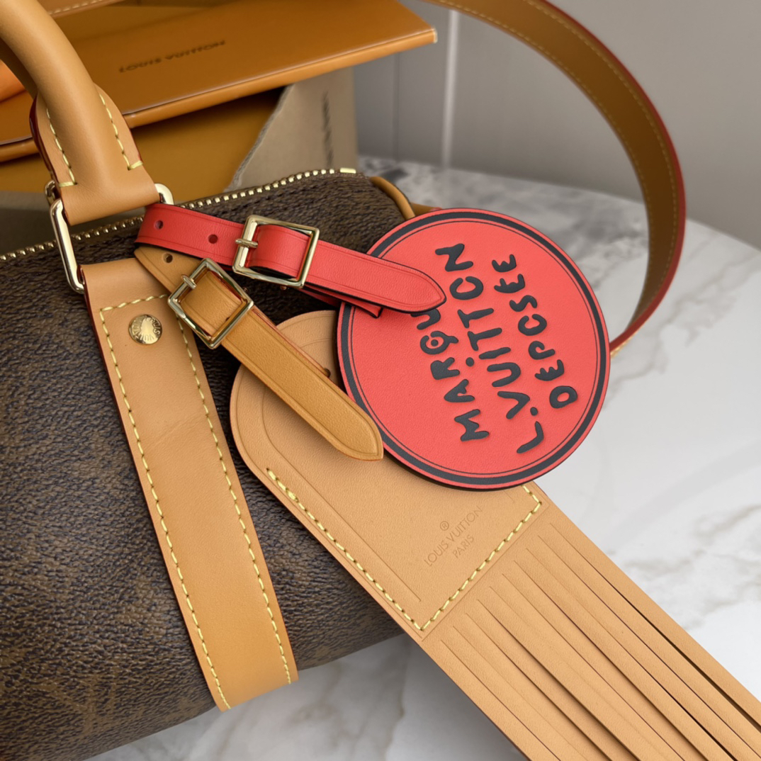 Louis Vuitton Keepall Bandouliere 25 Monogram Dust Bag - Image 6