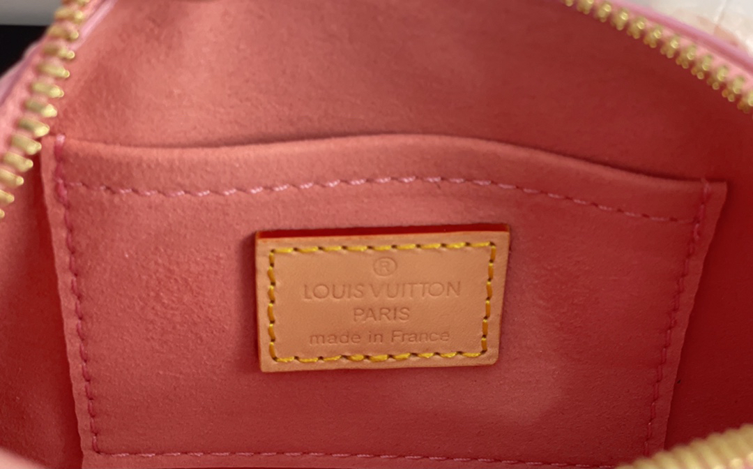 Louis Vuitton Nano Speedy Pink Handbag - Image 6