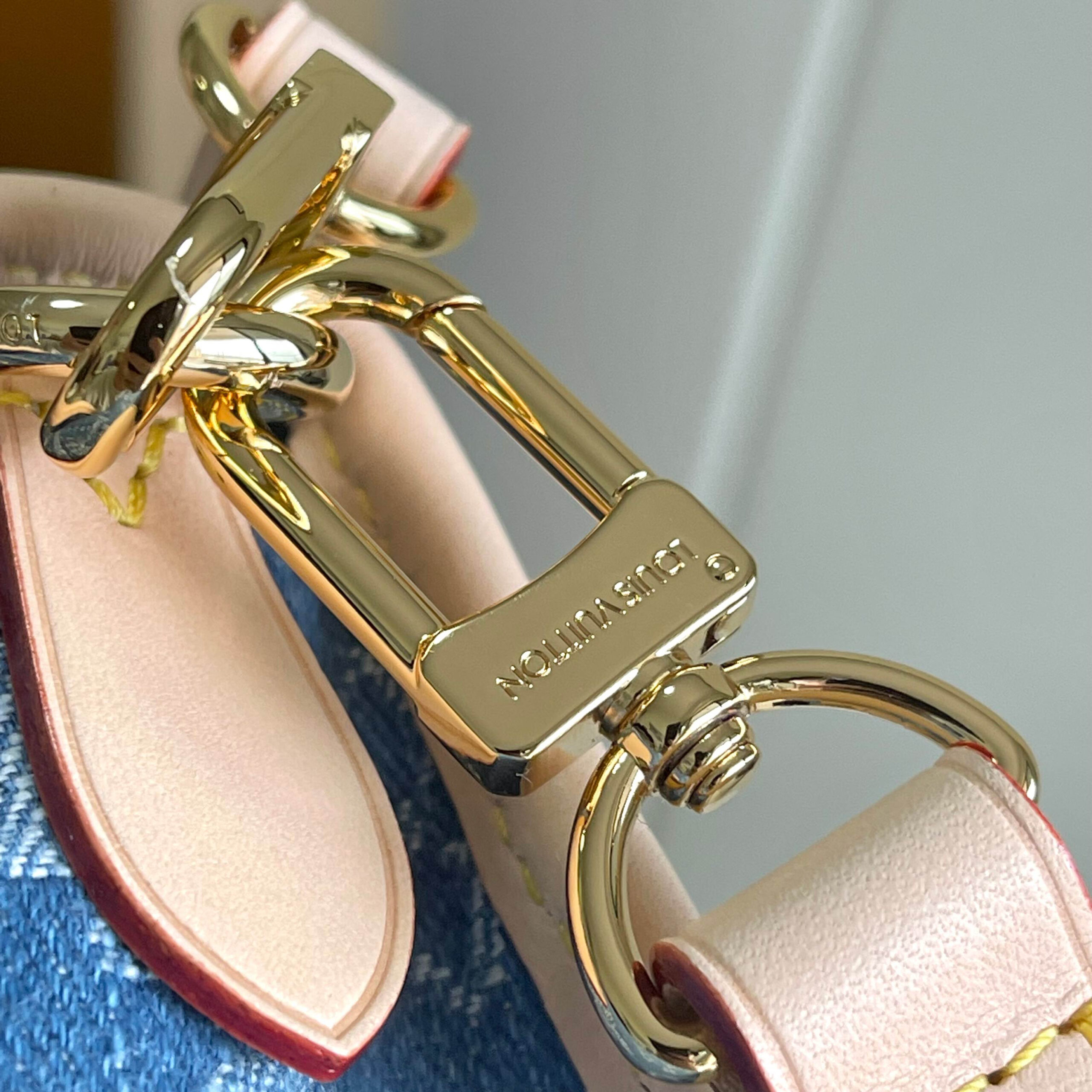 Louis Vuitton Diane Monogram Denim Crossbody Bag - Image 6