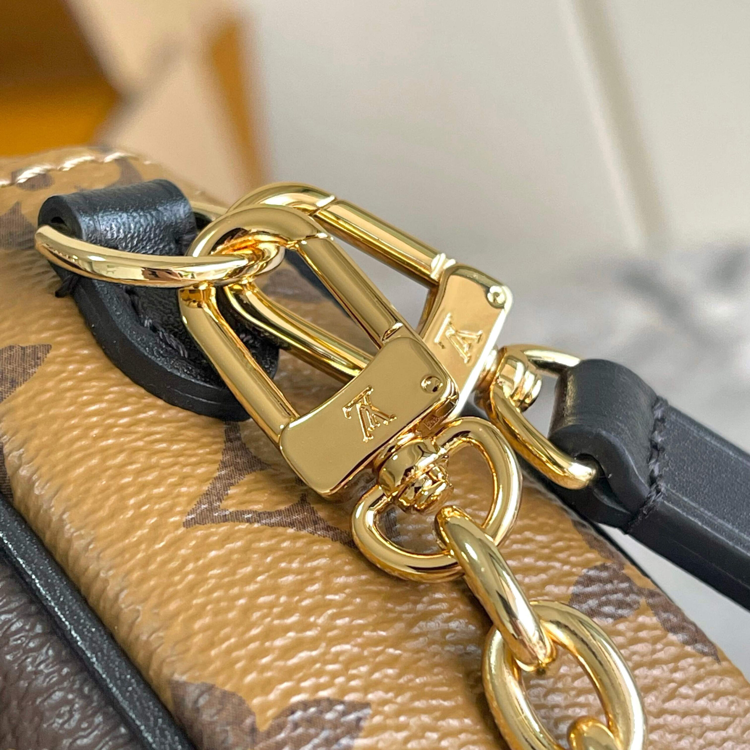 Louis Vuitton Wallet On Chain Ivy in Monogram Reverse Canvas - Image 6
