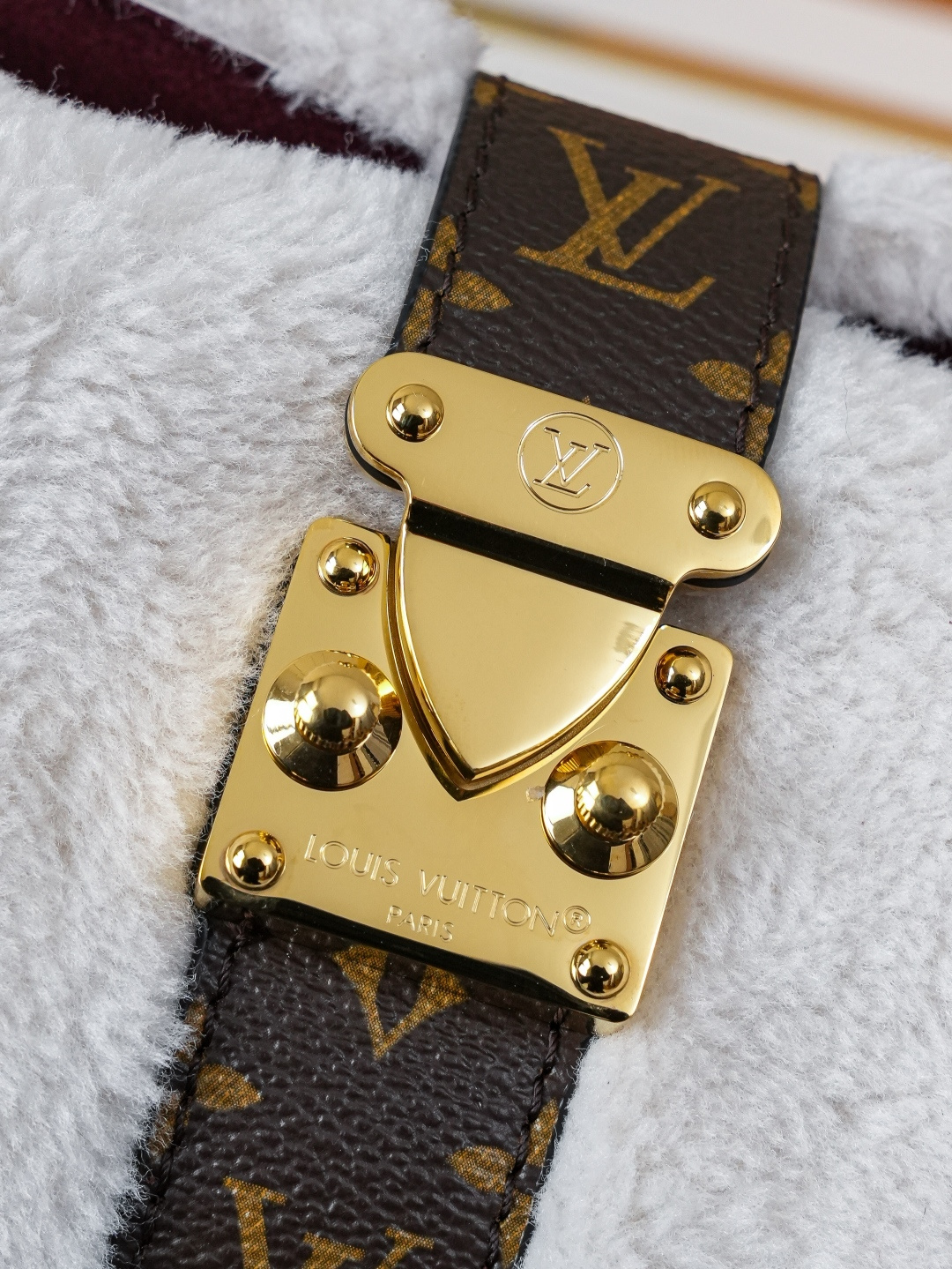 Louis Vuitton LV Ski Pochette Mia Wool Handbag - Image 6