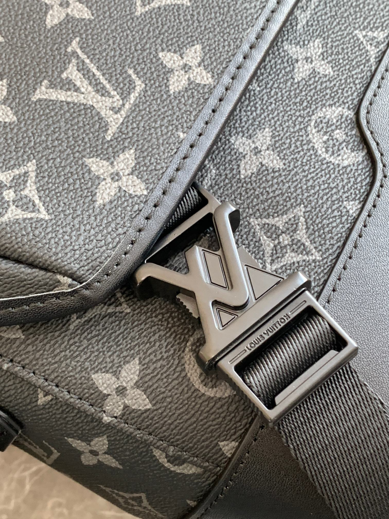 Louis Vuitton Voyager Small Messenger Bag in Monogram Shadow Leather - Image 6