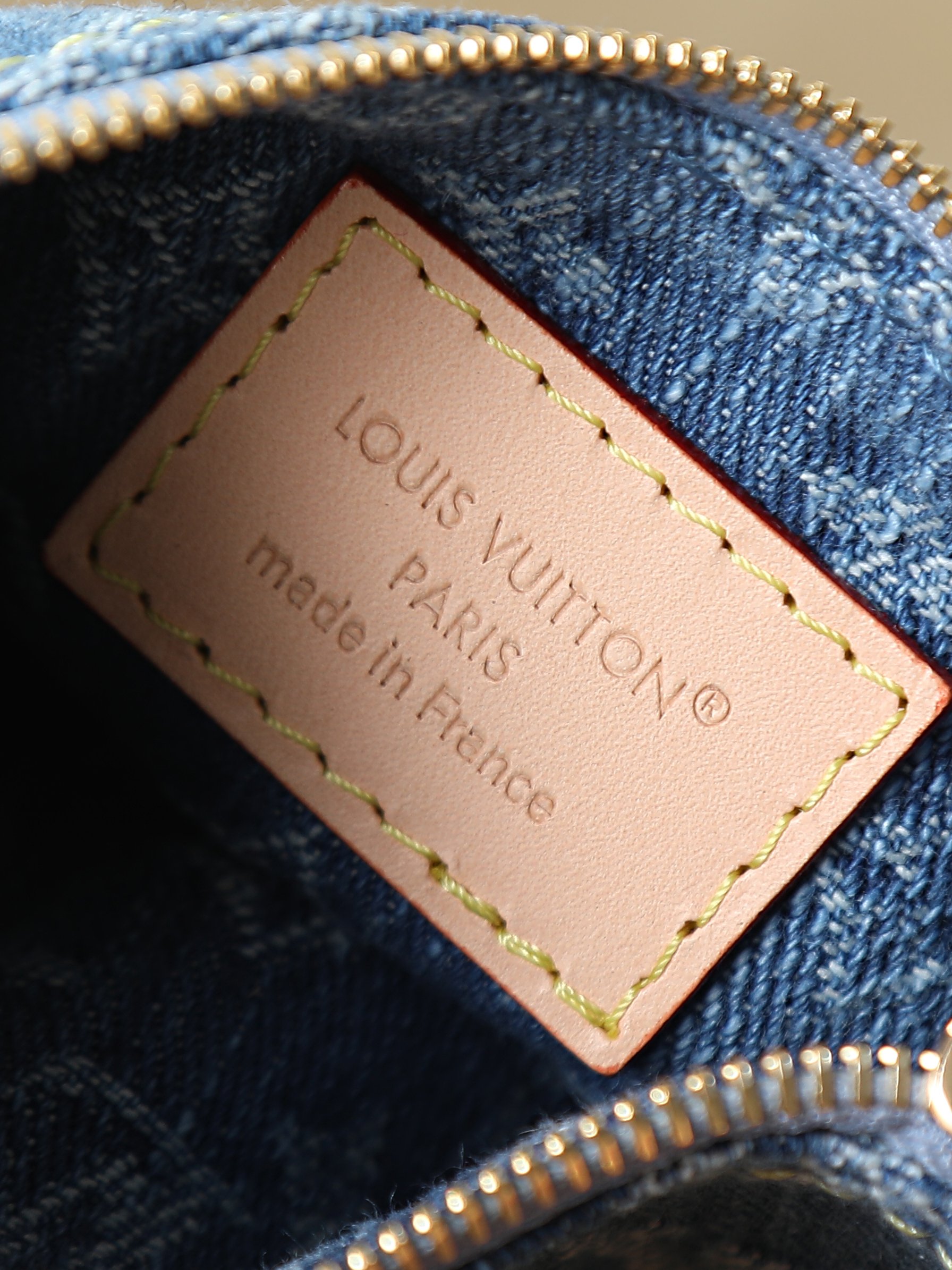 Louis Vuitton All In BB Denim Rendez-Vous Bucket Bag M28107 - Image 6