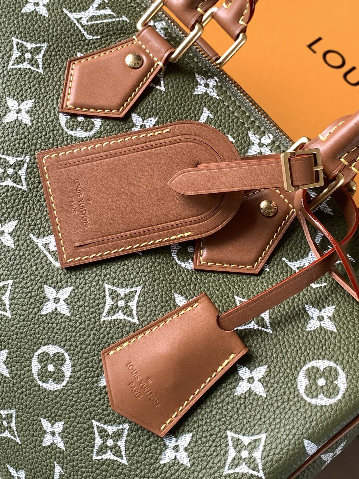 Louis Vuitton Speedy P9 Bandoulière 30 Monogram Leather Handbag - Image 6