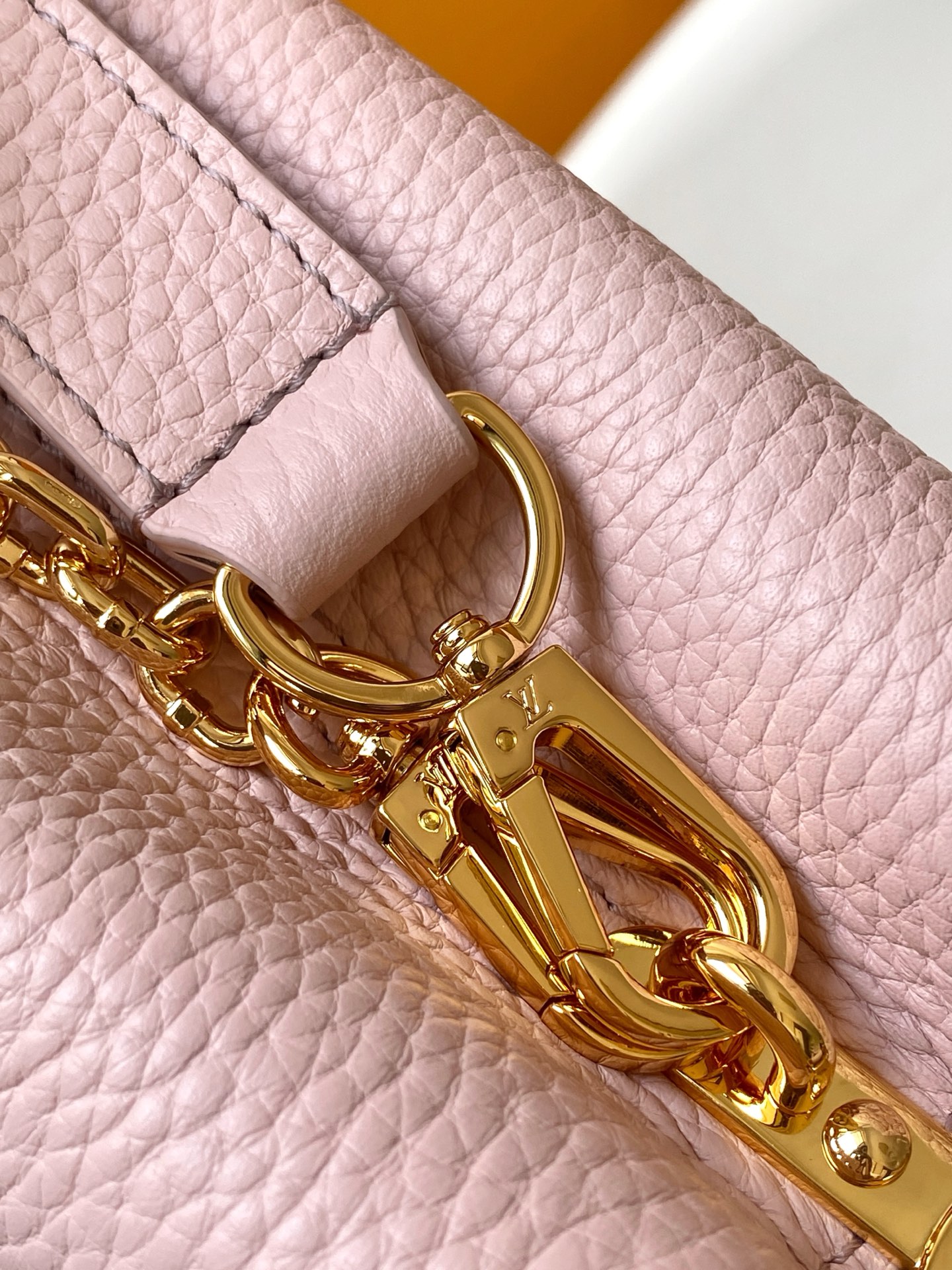 Louis Vuitton Capucines Custom Leather Crossbody Bag - Image 6