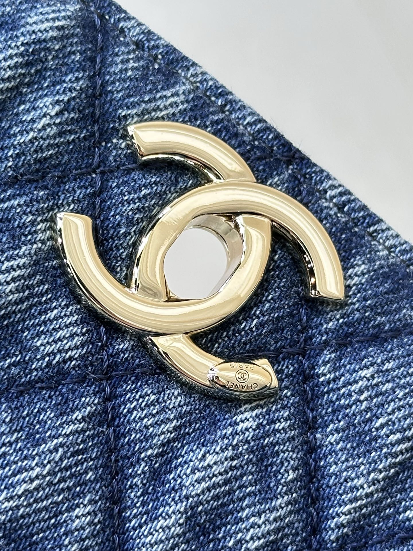 Chanel Coco Handle Denim Handbag - Image 6