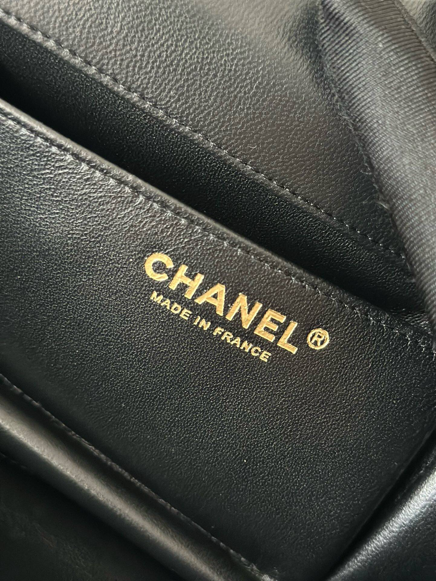 Chanel Vintage Crocodile Pattern Black Classic Evening Clutch Bag - Image 6