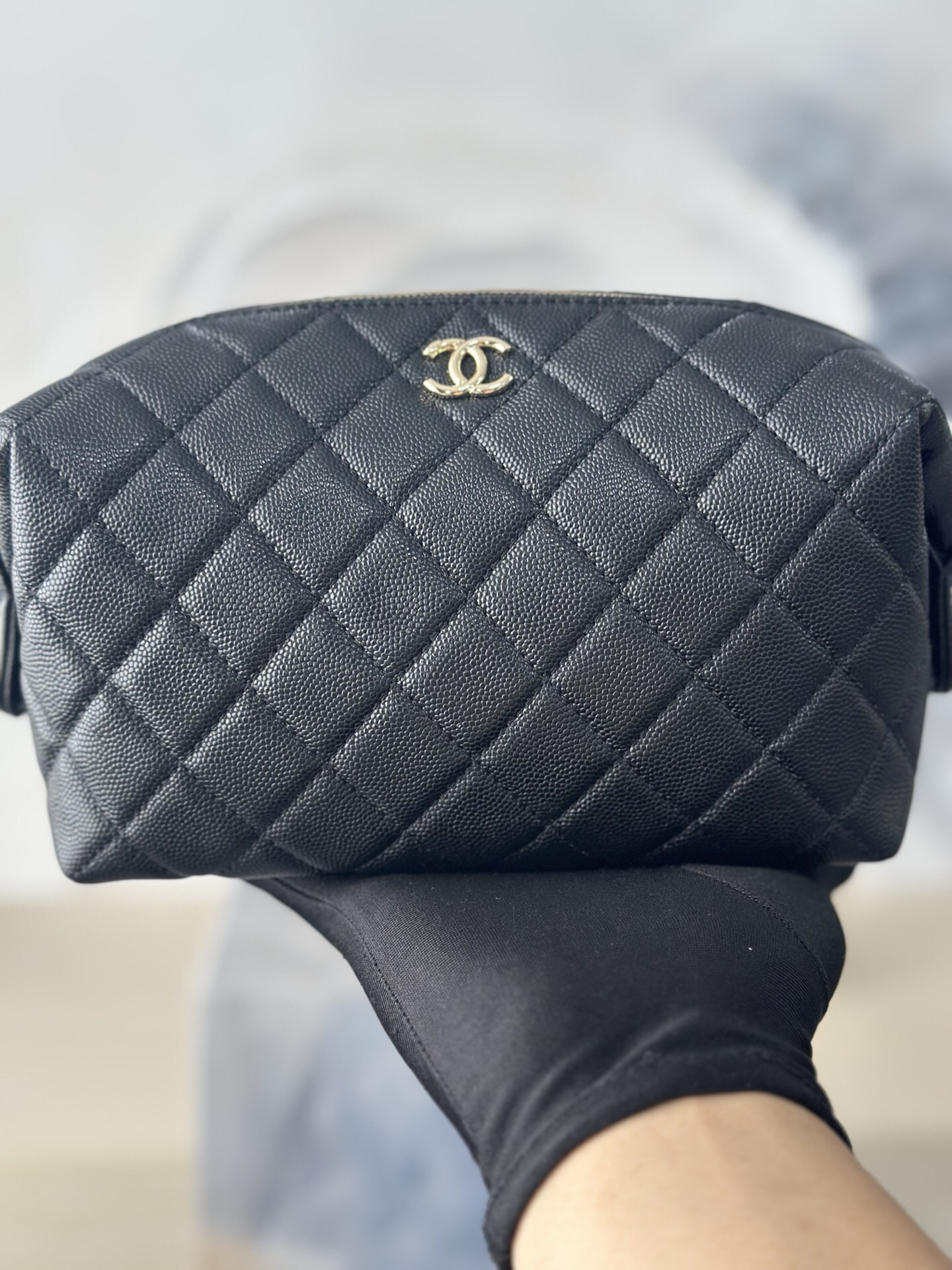 Chanel Spring/Summer Small Zip Carry Bag A4990 - Image 6