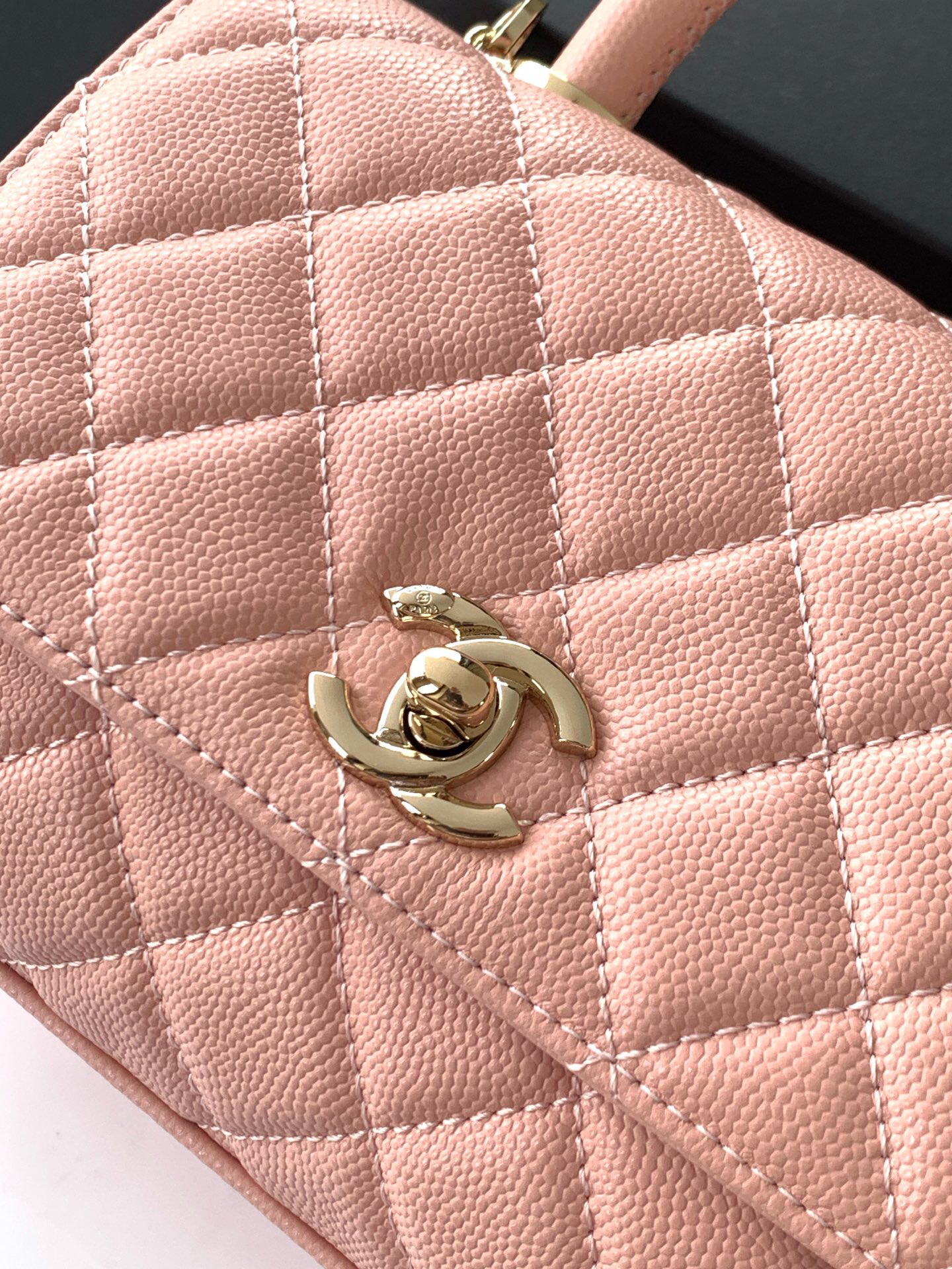 Chanel Coco Handle Mini Handbag AS2215 - Image 6