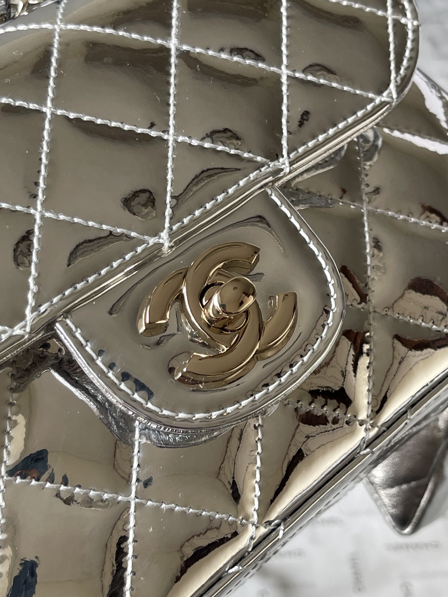Chanel Star Series Lambskin Crossbody Bag - Image 6