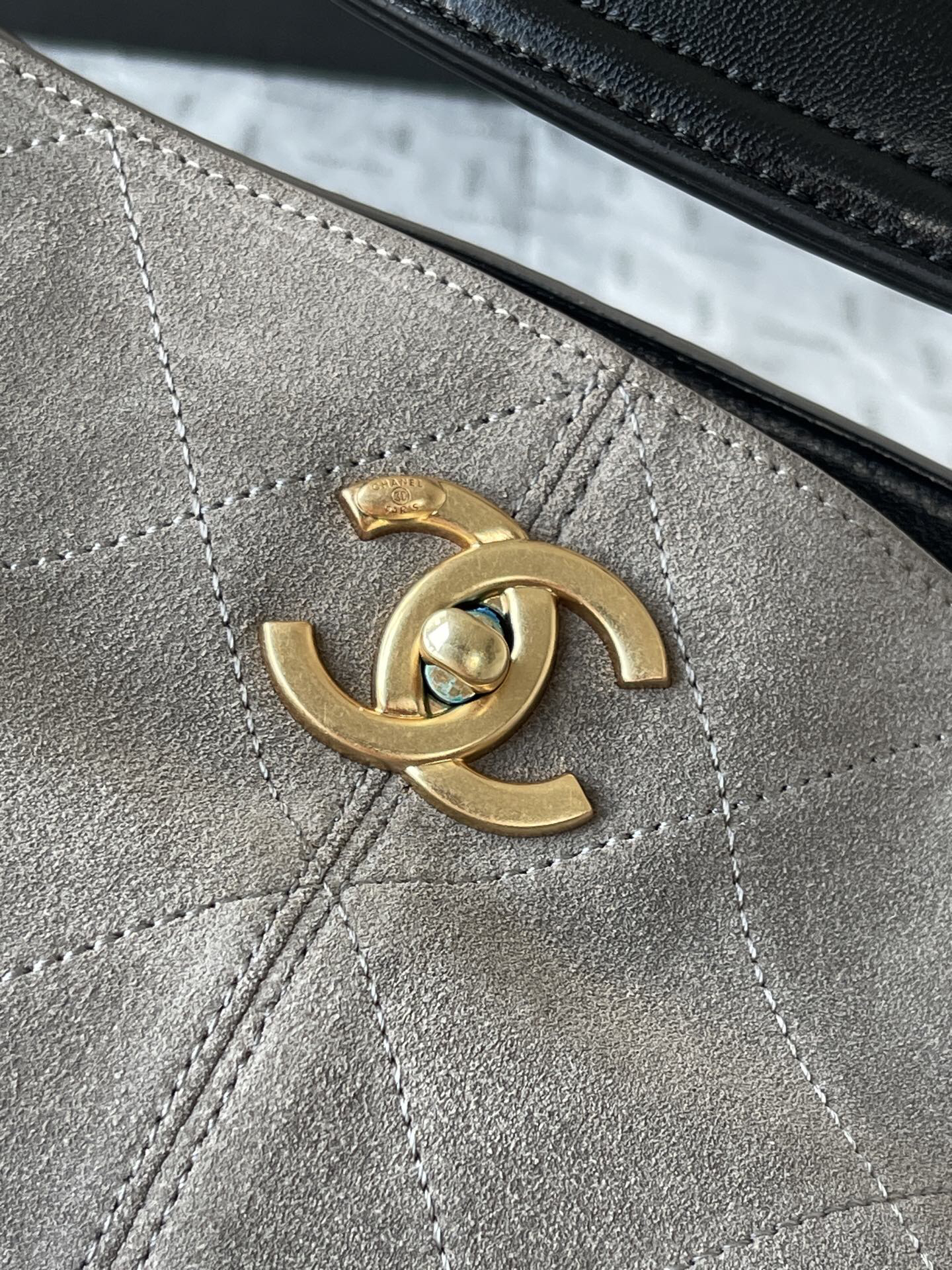 Deer Leather Layered Handbag - Image 6