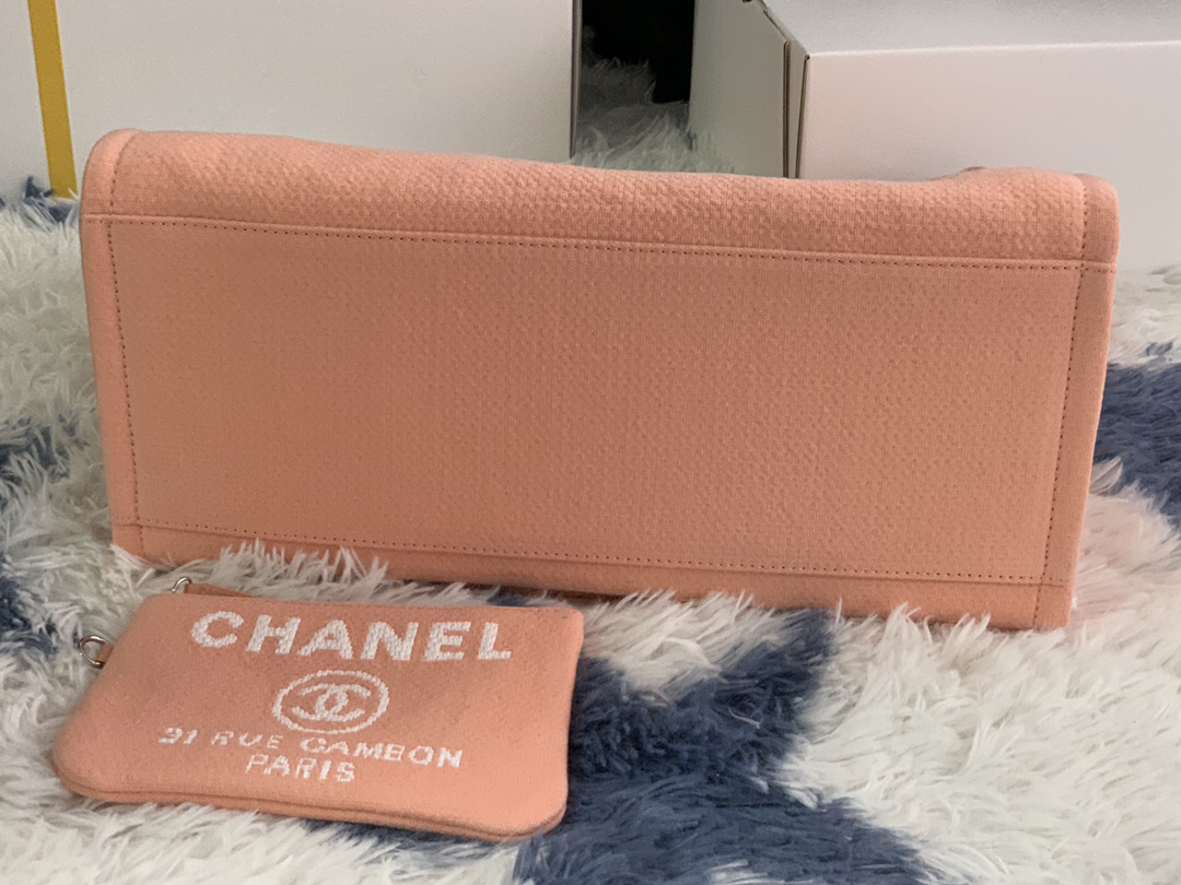 Chanel 2022 Denim Canvas Tote Bag - Image 6