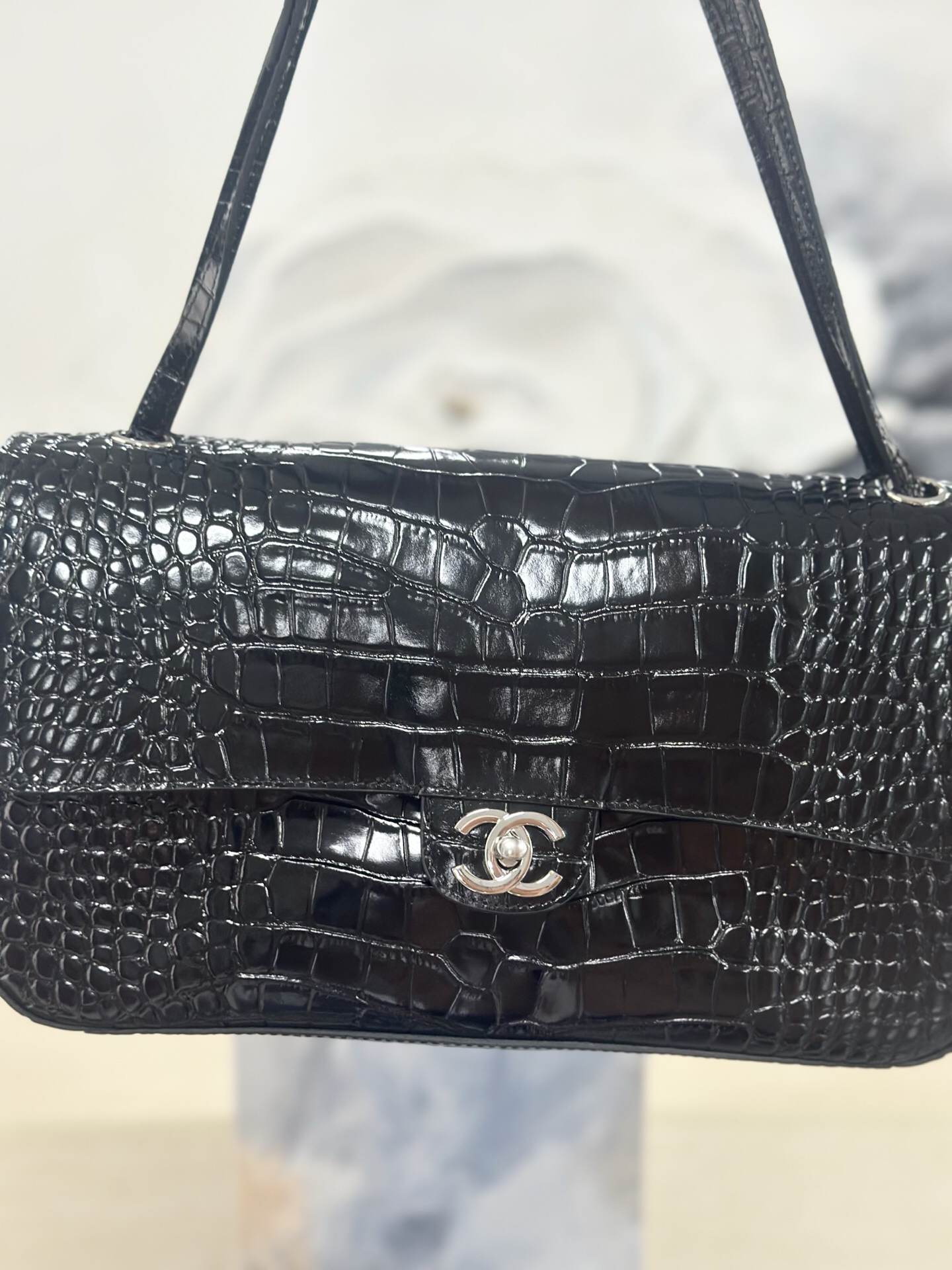 Chanel 26S Large Flap Handbag AS6231 - Image 6