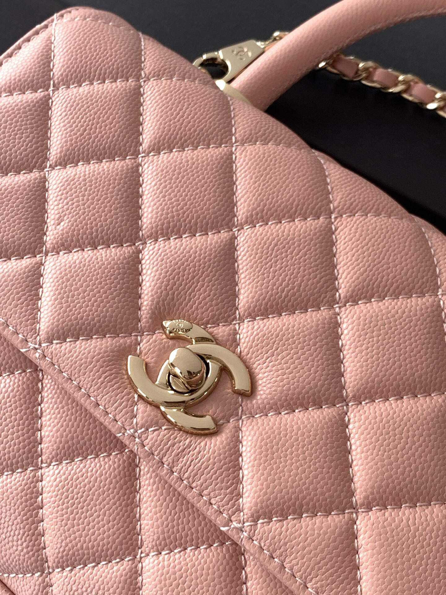 Chanel Coco Handle Classic Flap Top-Handle Handbag - Image 6
