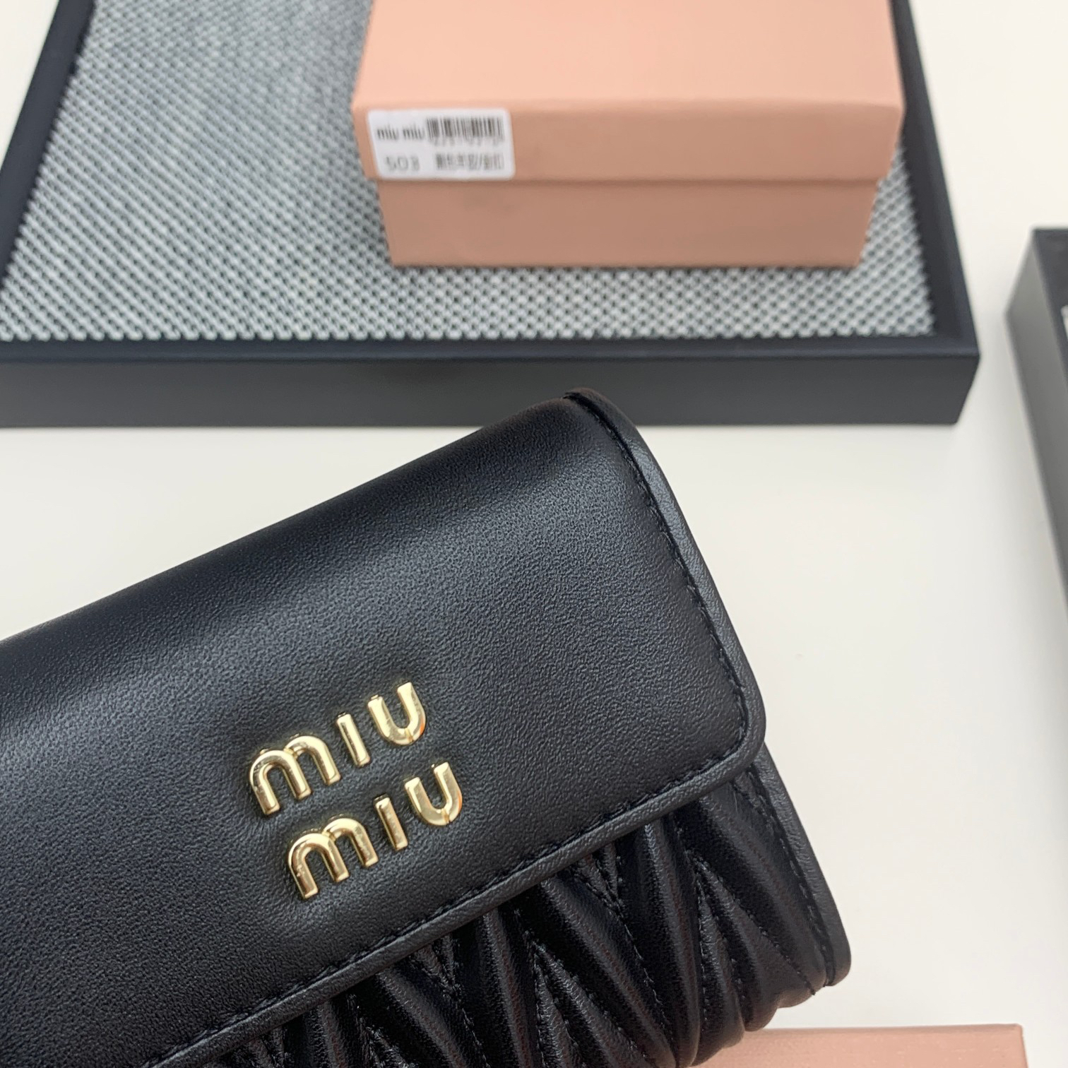Miu Miu Leather Zip Coin Purse - Image 6