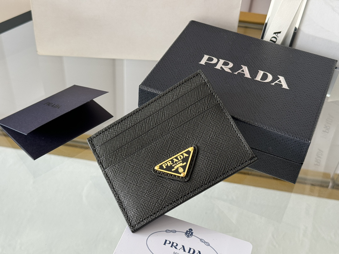 Prada Saffiano Leather Card Holder 2MC223 - Image 6