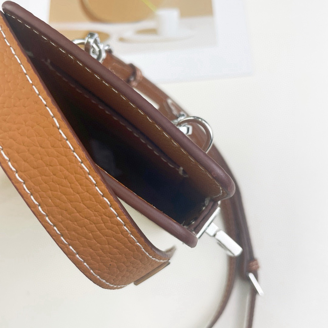 Hermès Hac a Box Tadelakt Calfskin Phone Case - Image 6