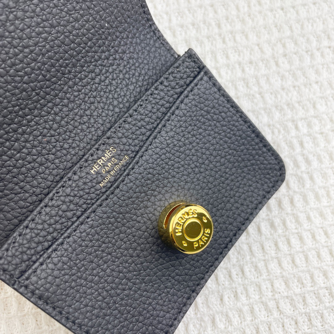 Hermès Togo Leather Wallet 0510 - Image 6