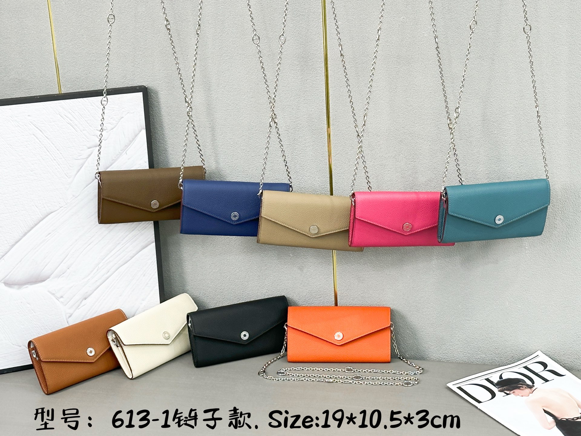 Hermes R.M.S Evercolor Togo Leather Wallet - Image 6