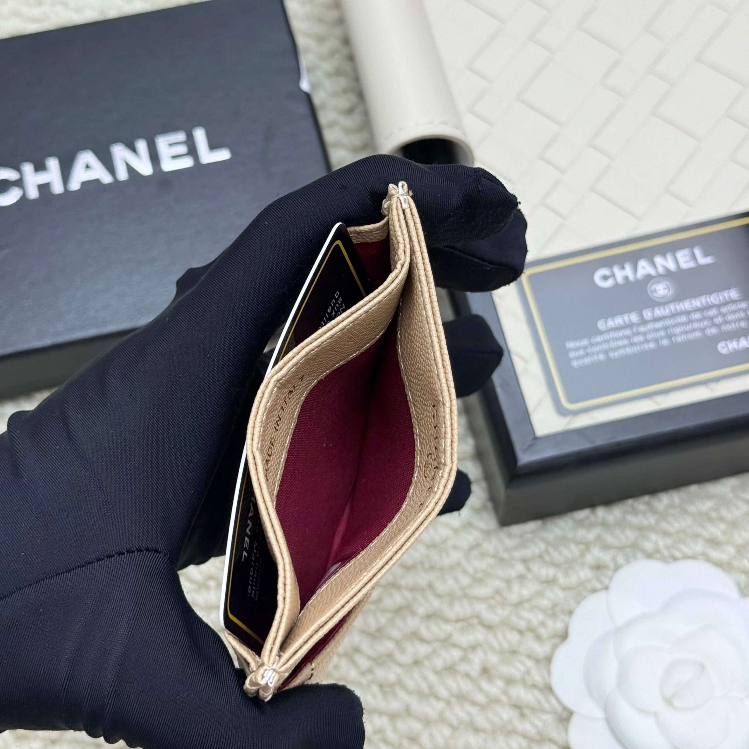 Chanel Lambskin Card Holder - Image 6