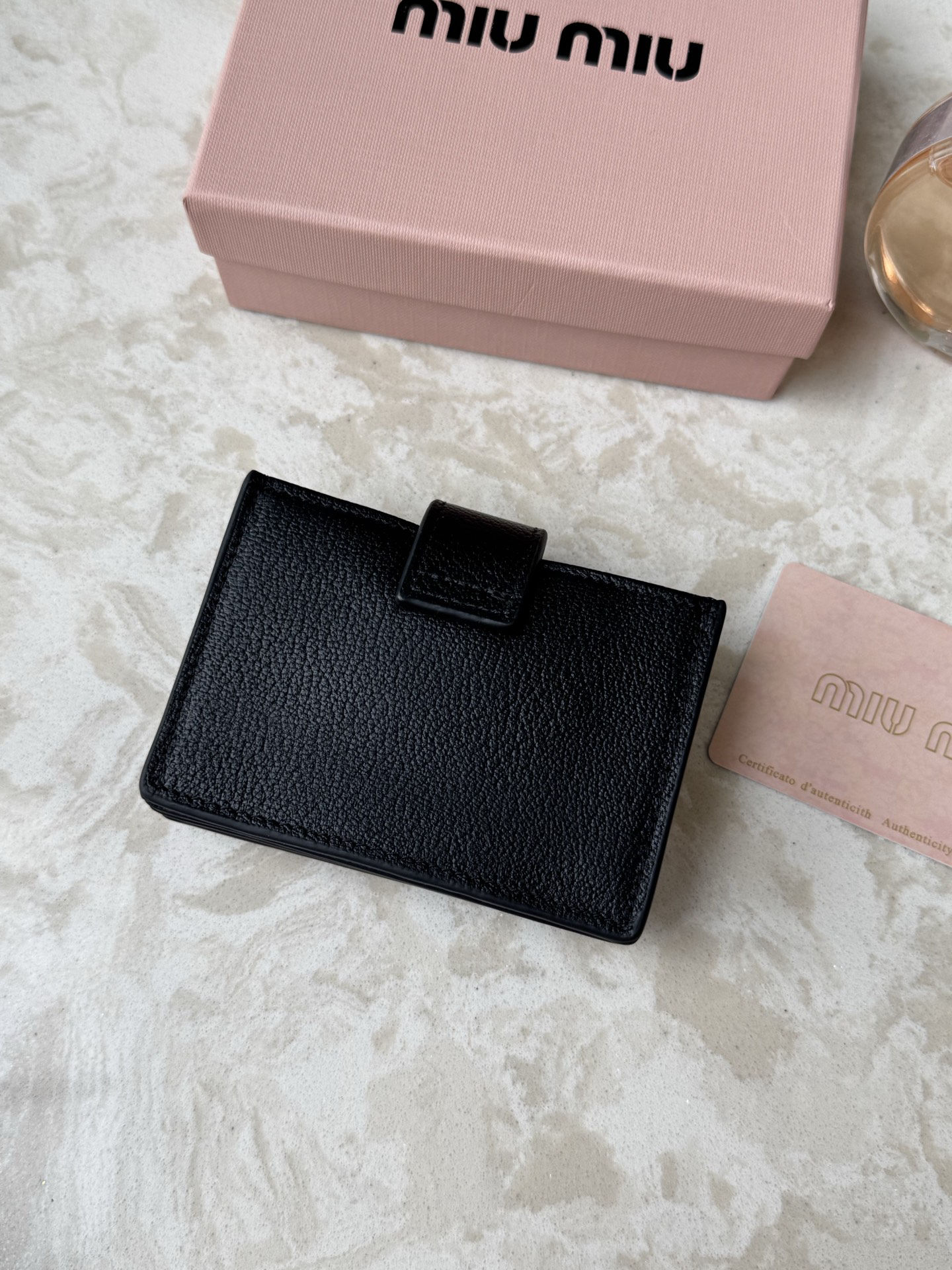 Miu Miu Leather Slim Wallet - Image 6