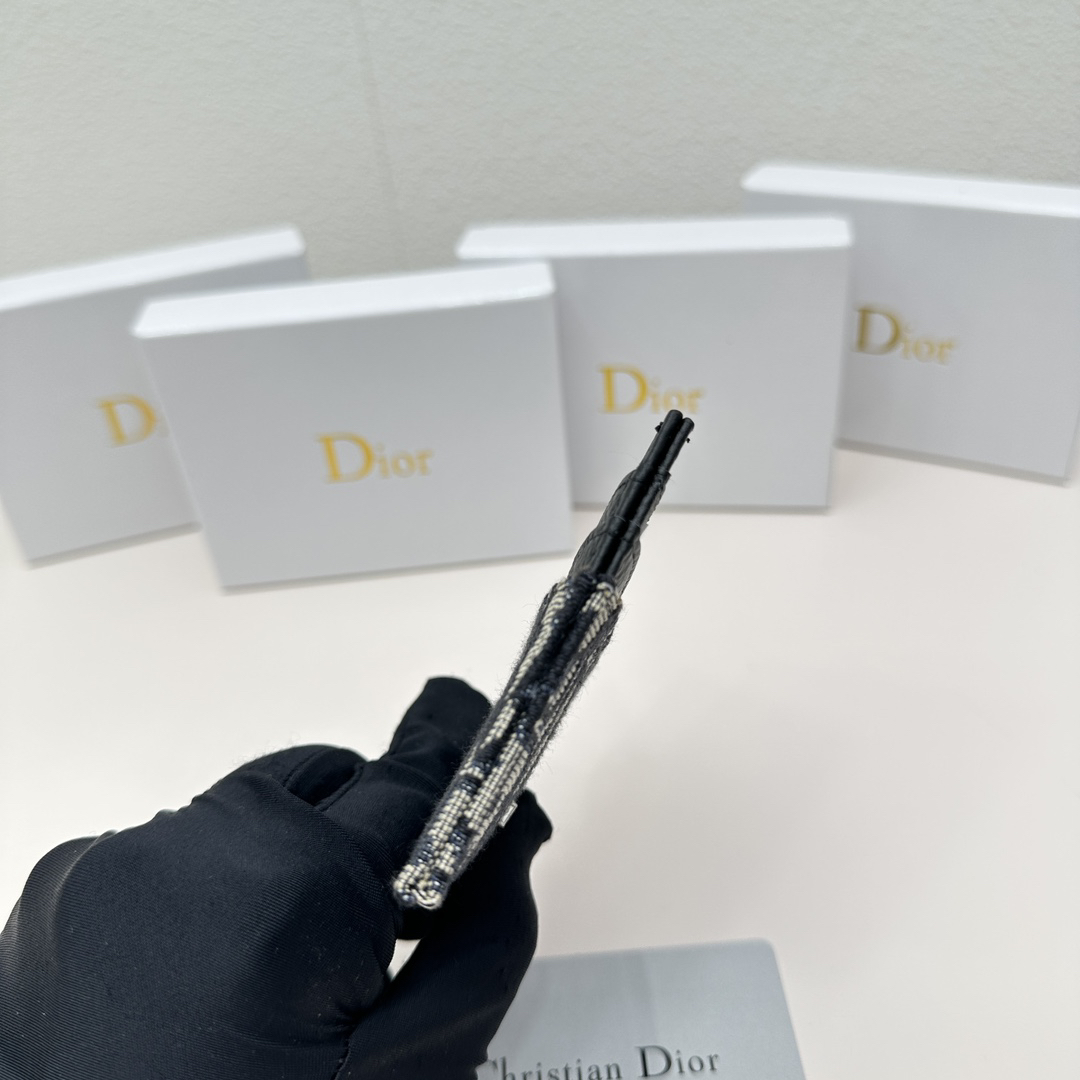 Dior D43 Slim Calfskin Wallet - Image 6