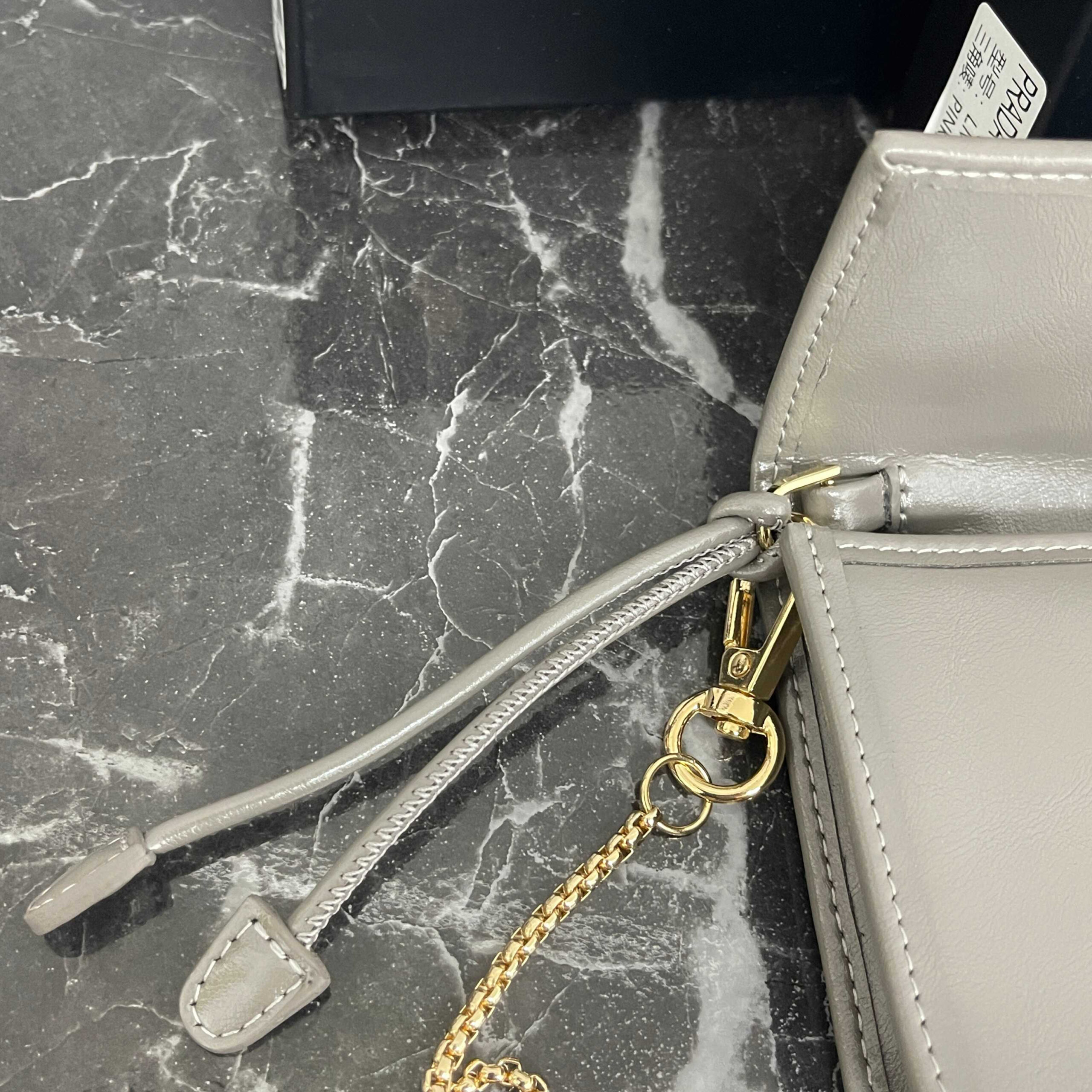 Prada Saffiano Leather Card Holder with Triangle Logo - Image 6