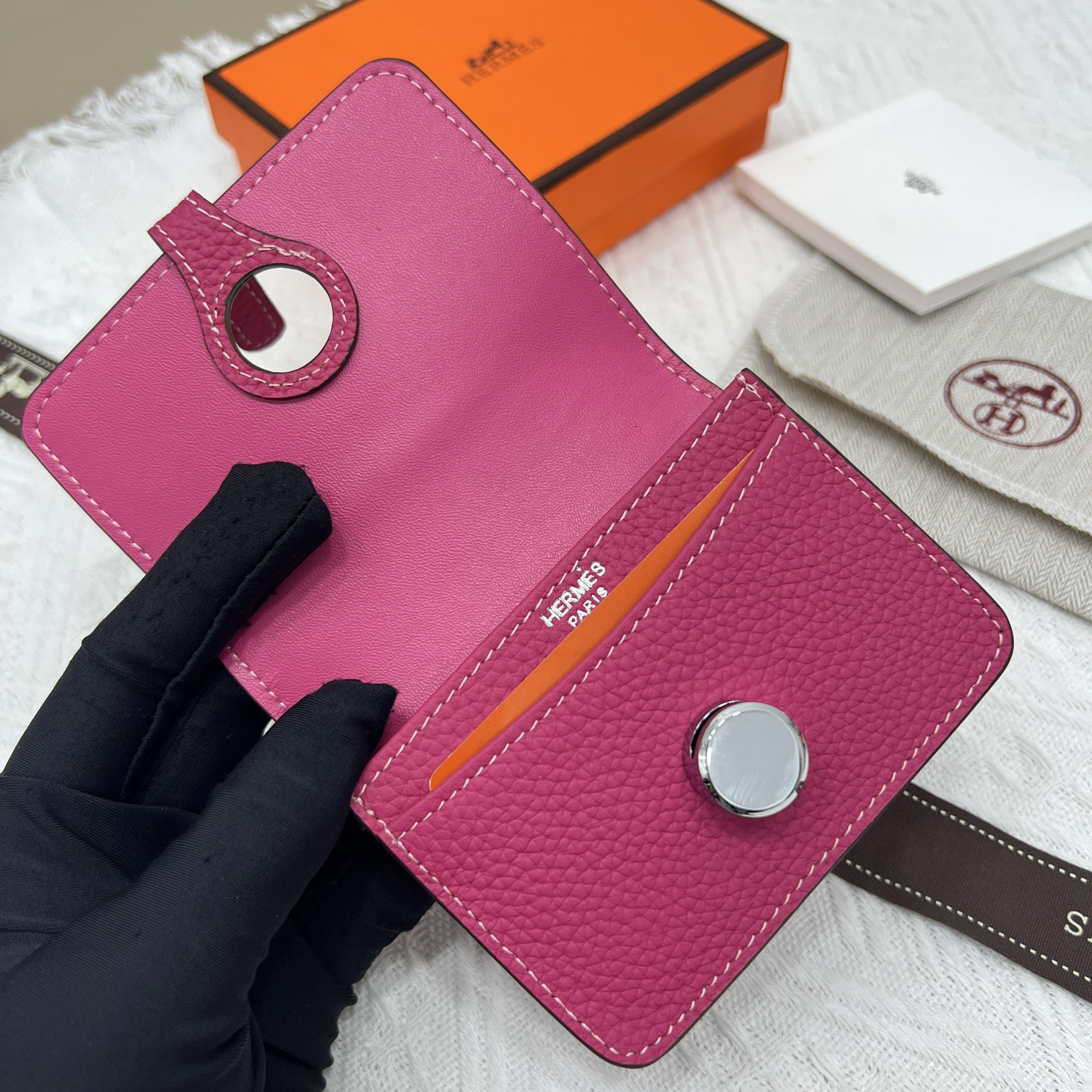 Hermès Constance Leather Handbag - Image 6