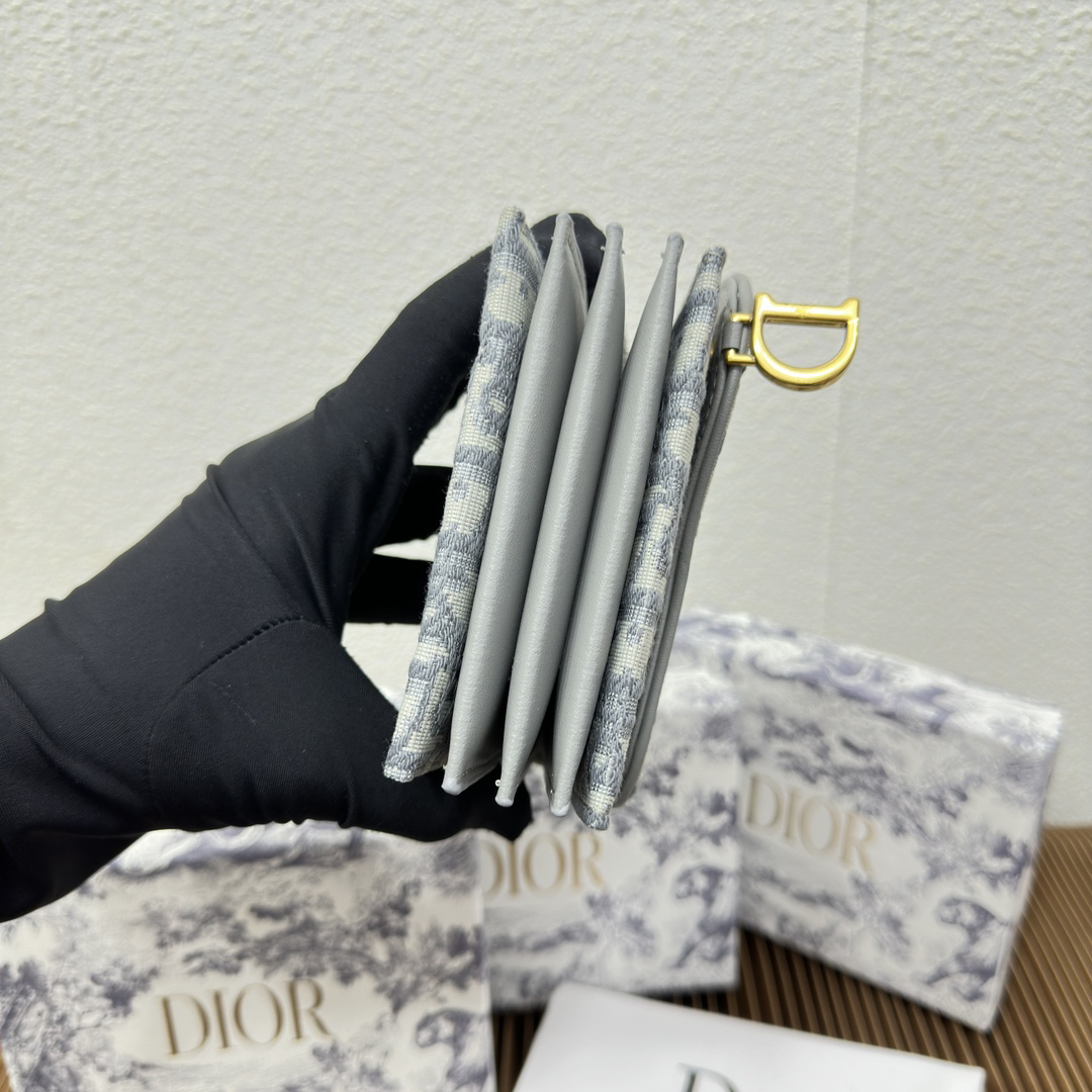 Dior Saddle 5-Slot Card Holder - Image 6