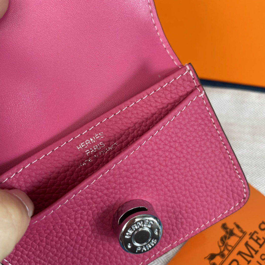 Hermès Togo Leather Wallet - Image 6