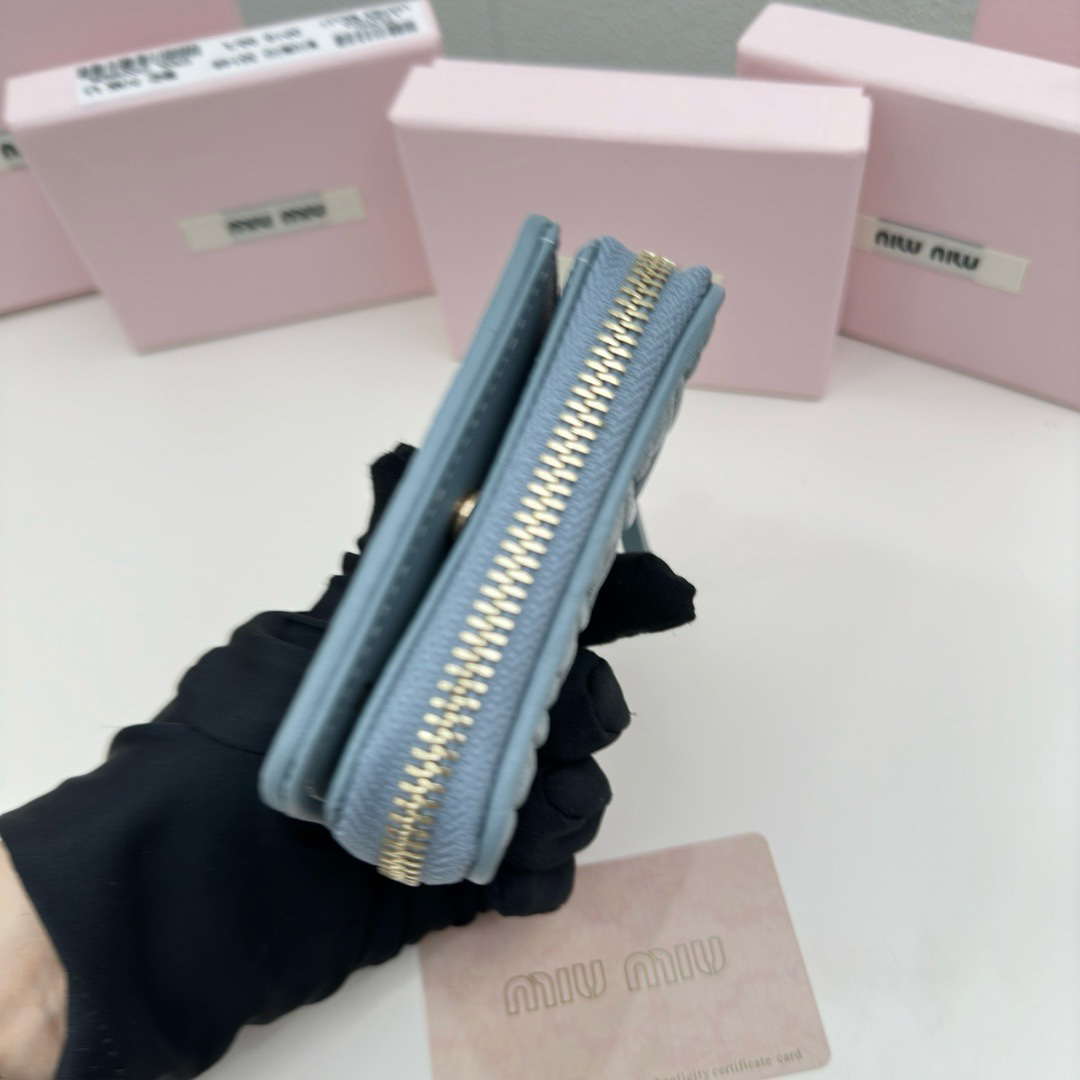 Miu Miu Lambskin Wallet 3511 - Image 6