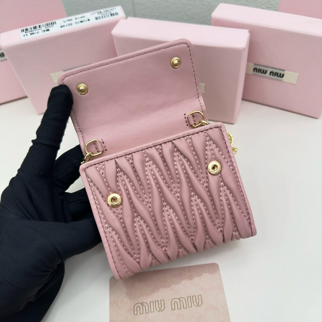 Miu Miu Lambskin Mini Bag 3512 - Image 6