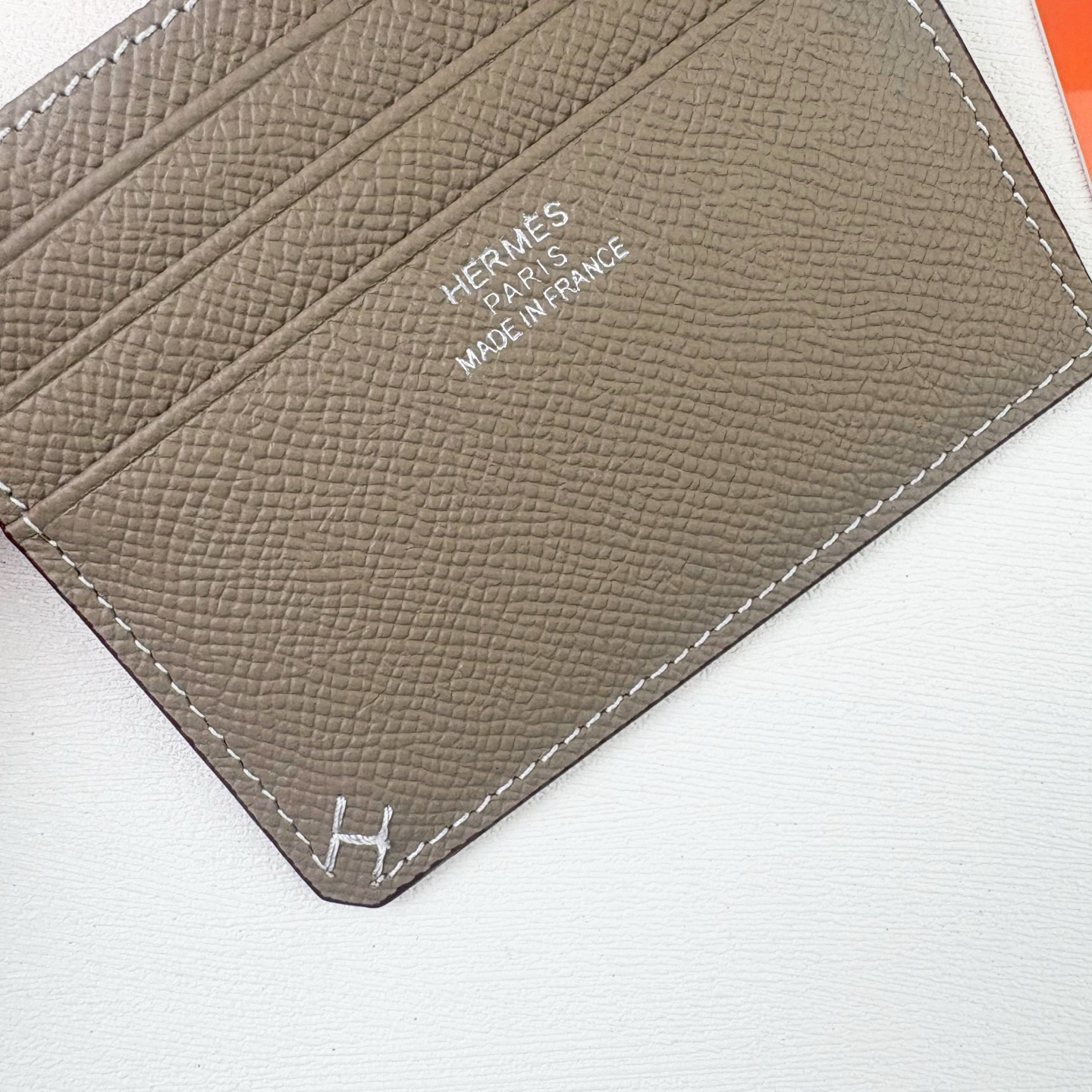 Hermès Emon Evercolor Calfskin Card Holder - Image 6